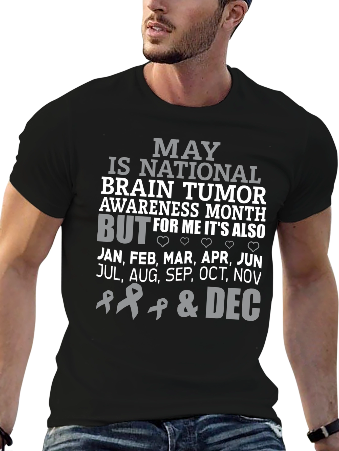 Brain Tumor Awareness Month T-Shirt