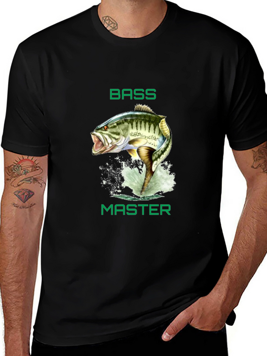 Bass Master Graphic T-Shirt - Anglers Pride