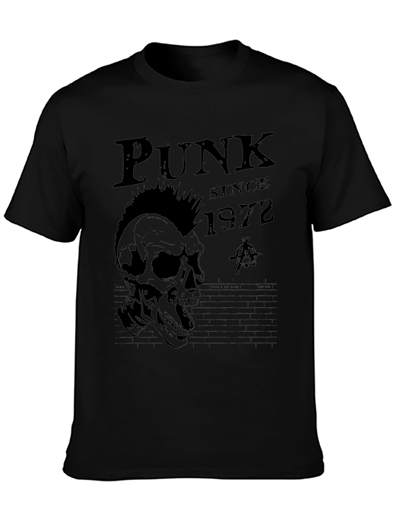 Punk Since 1972 Skull Graphic T-Shirt