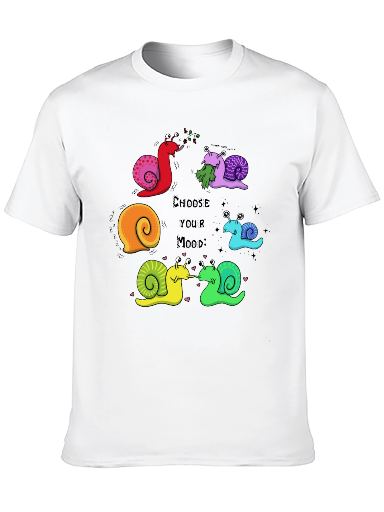 Choose Your Mood Snail Graphic Tee