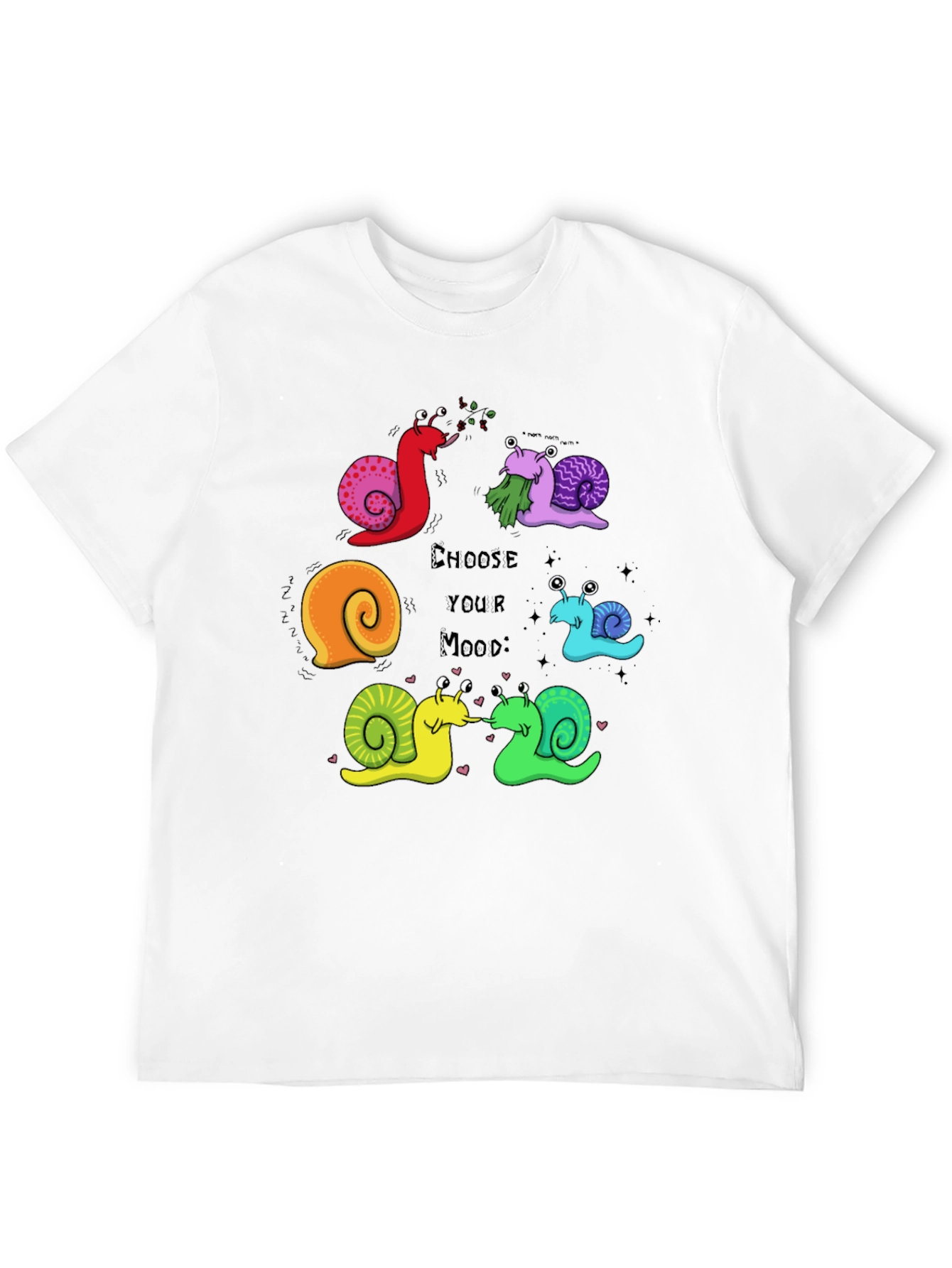 Choose Your Mood Snail Graphic Tee