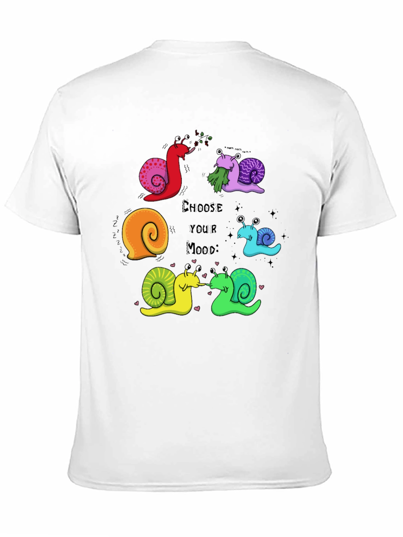 Choose Your Mood Snail Graphic Tee