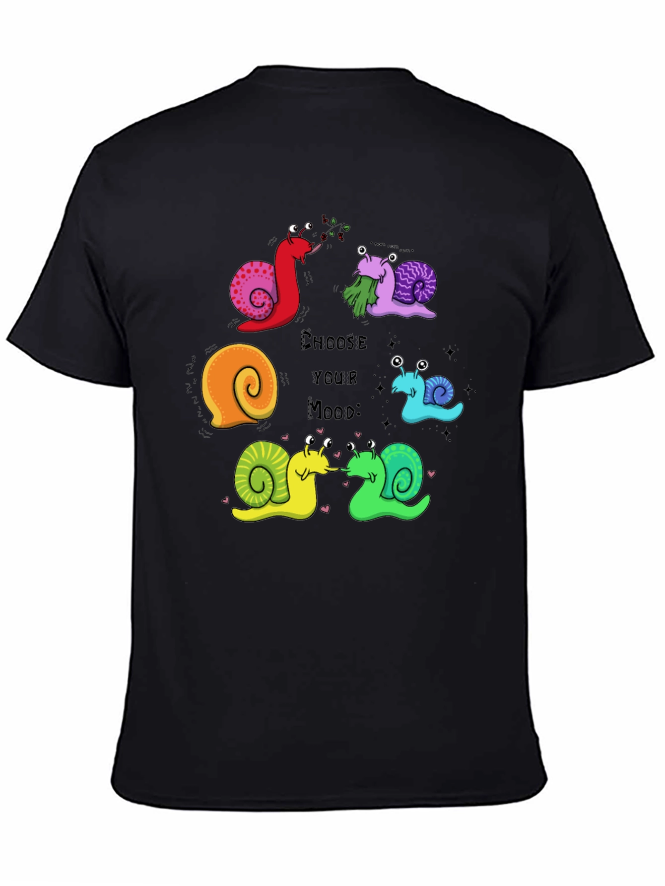 Choose Your Mood Snail Graphic Tee