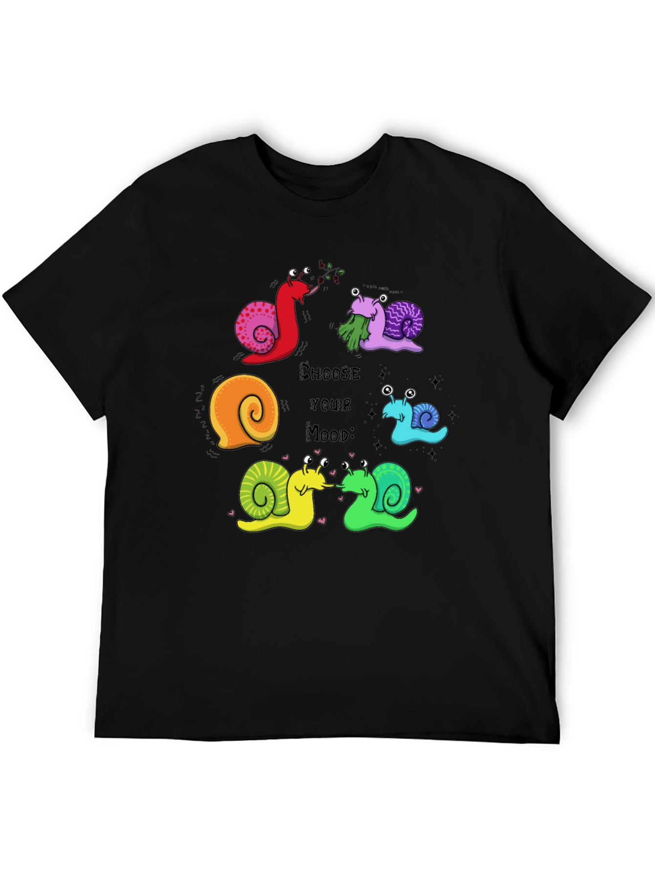 Choose Your Mood Snail Graphic Tee