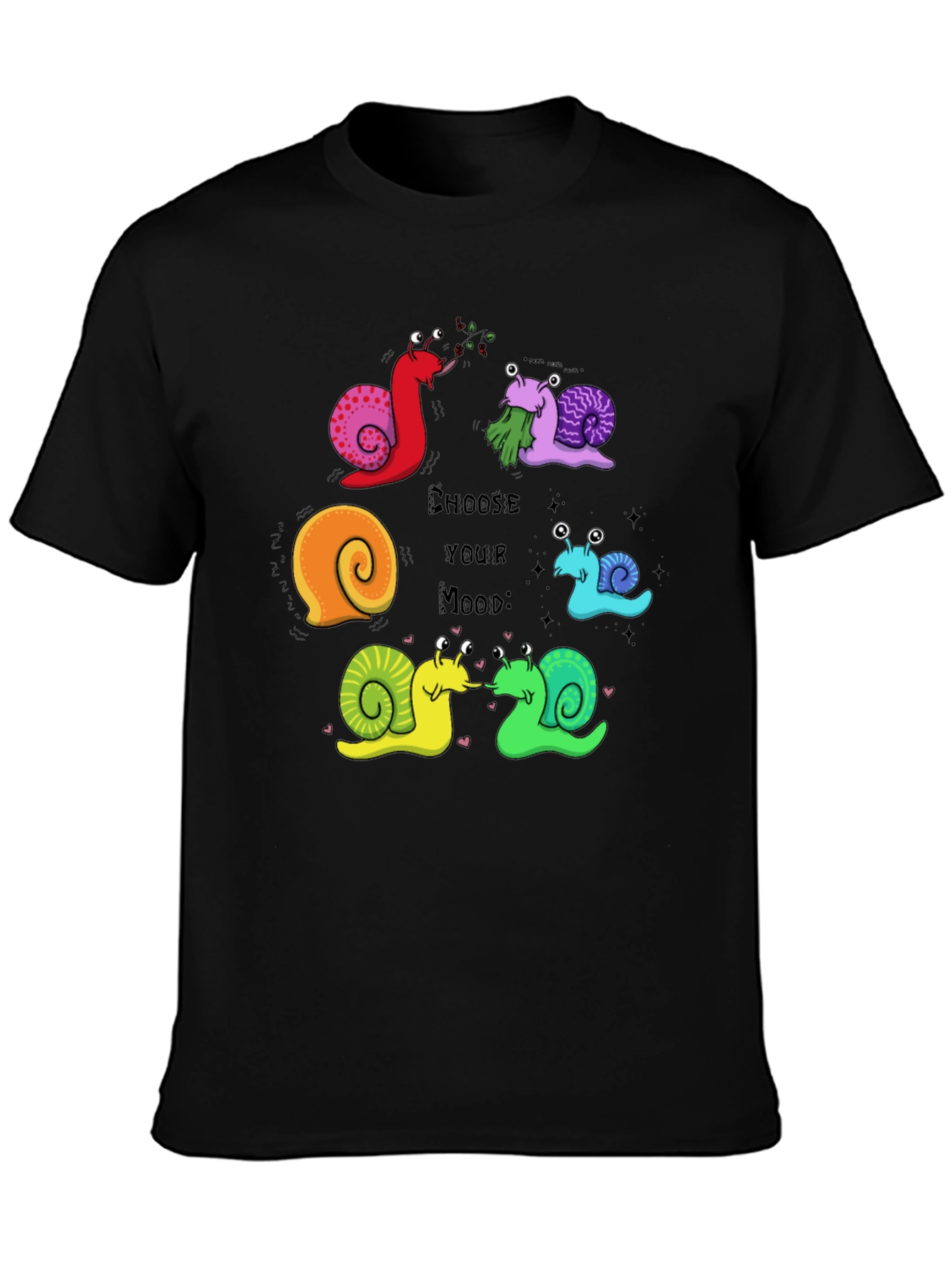 Choose Your Mood Snail Graphic Tee