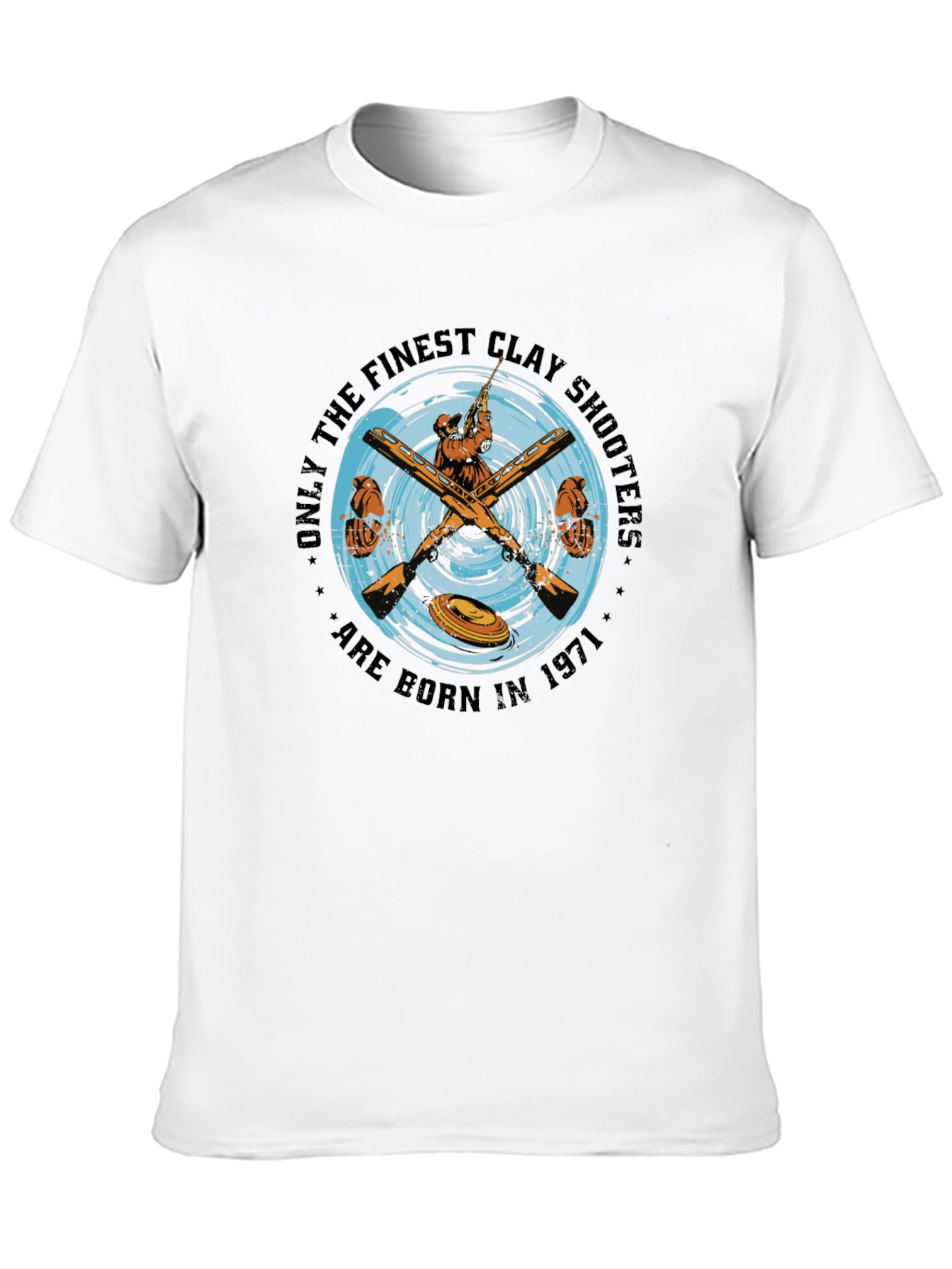 Finest Clay Shooters Born in 1971 T-Shirt