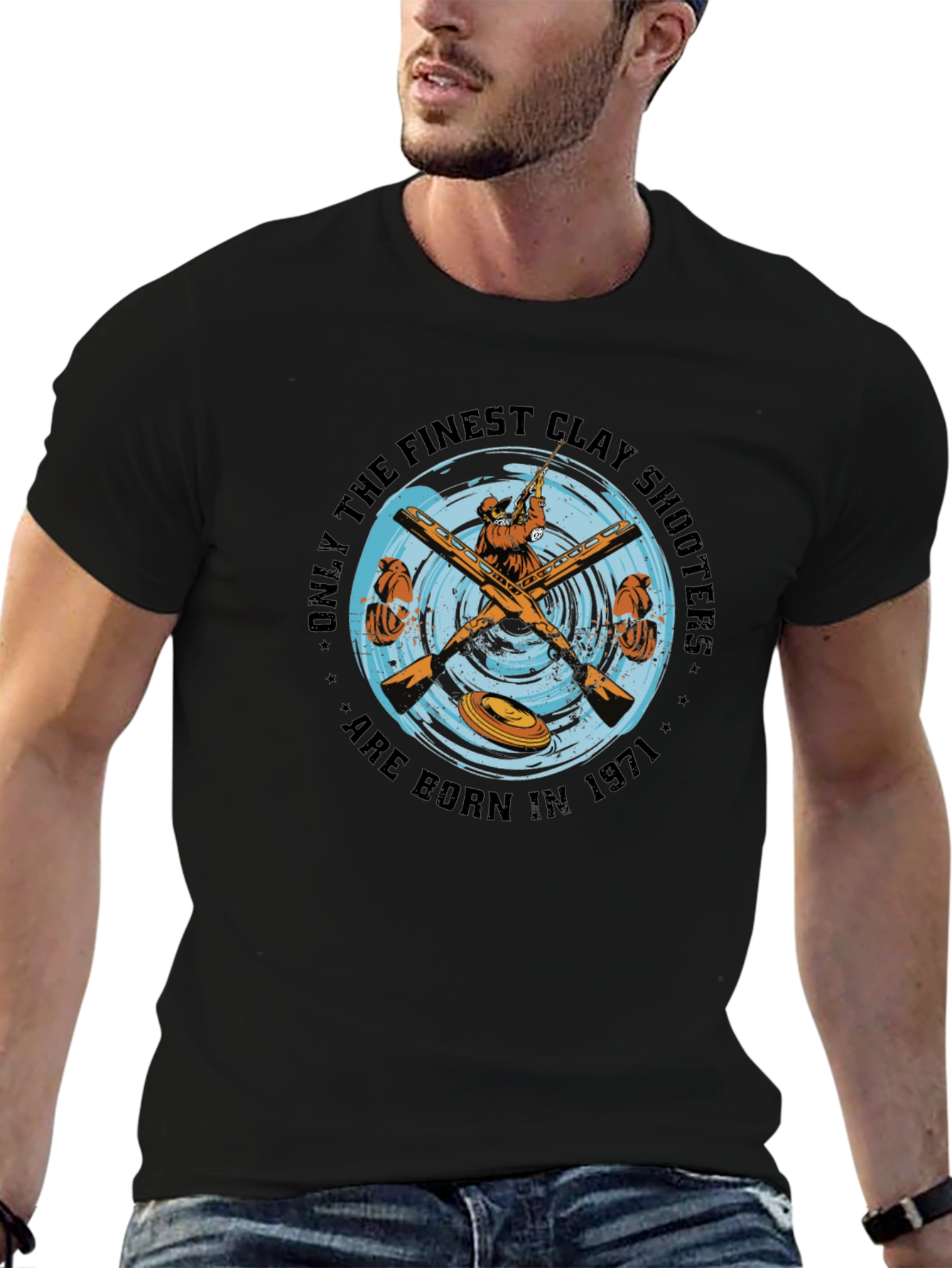 Finest Clay Shooters Born in 1971 T-Shirt