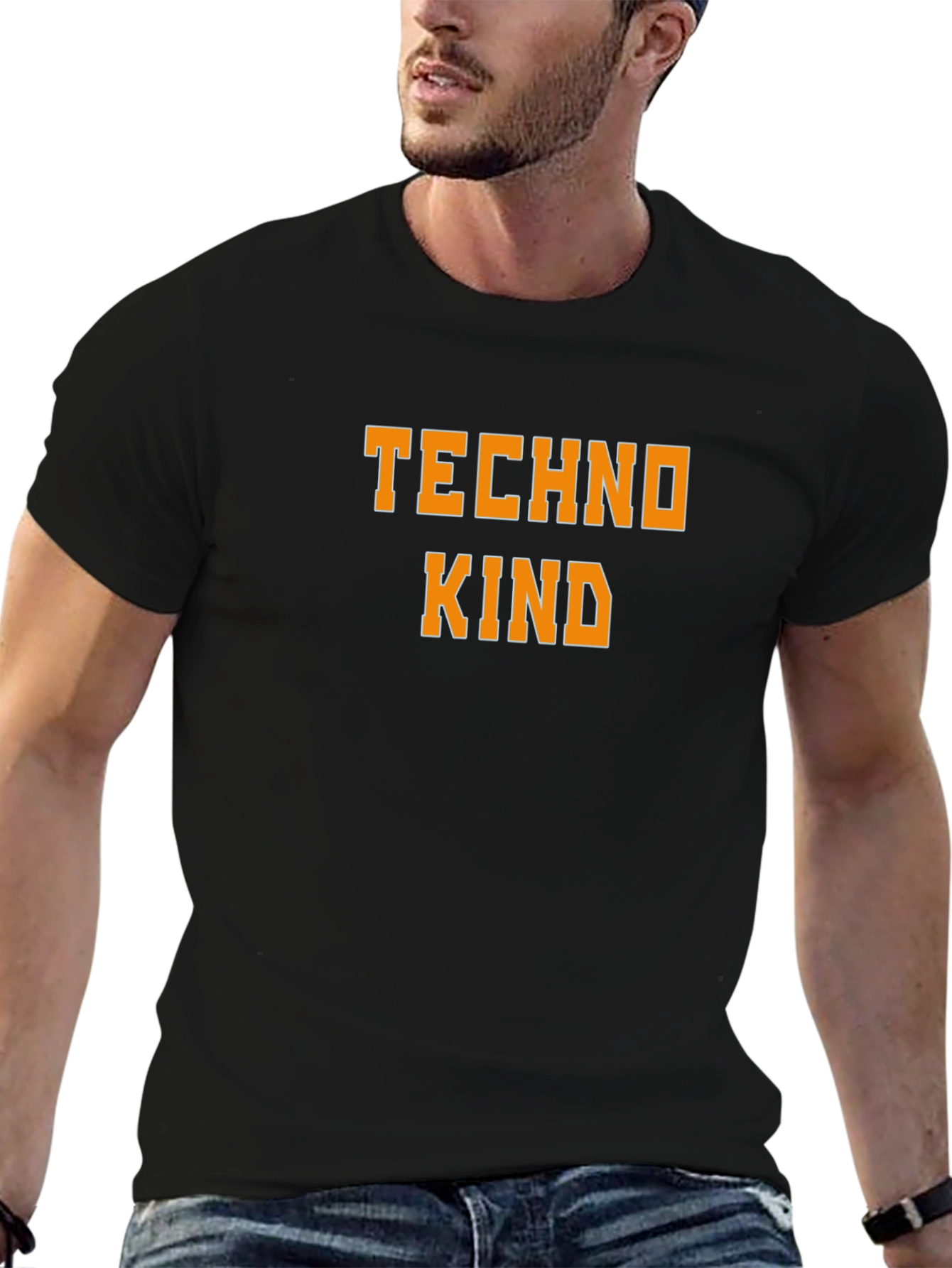 Techno Kind Black T-Shirt