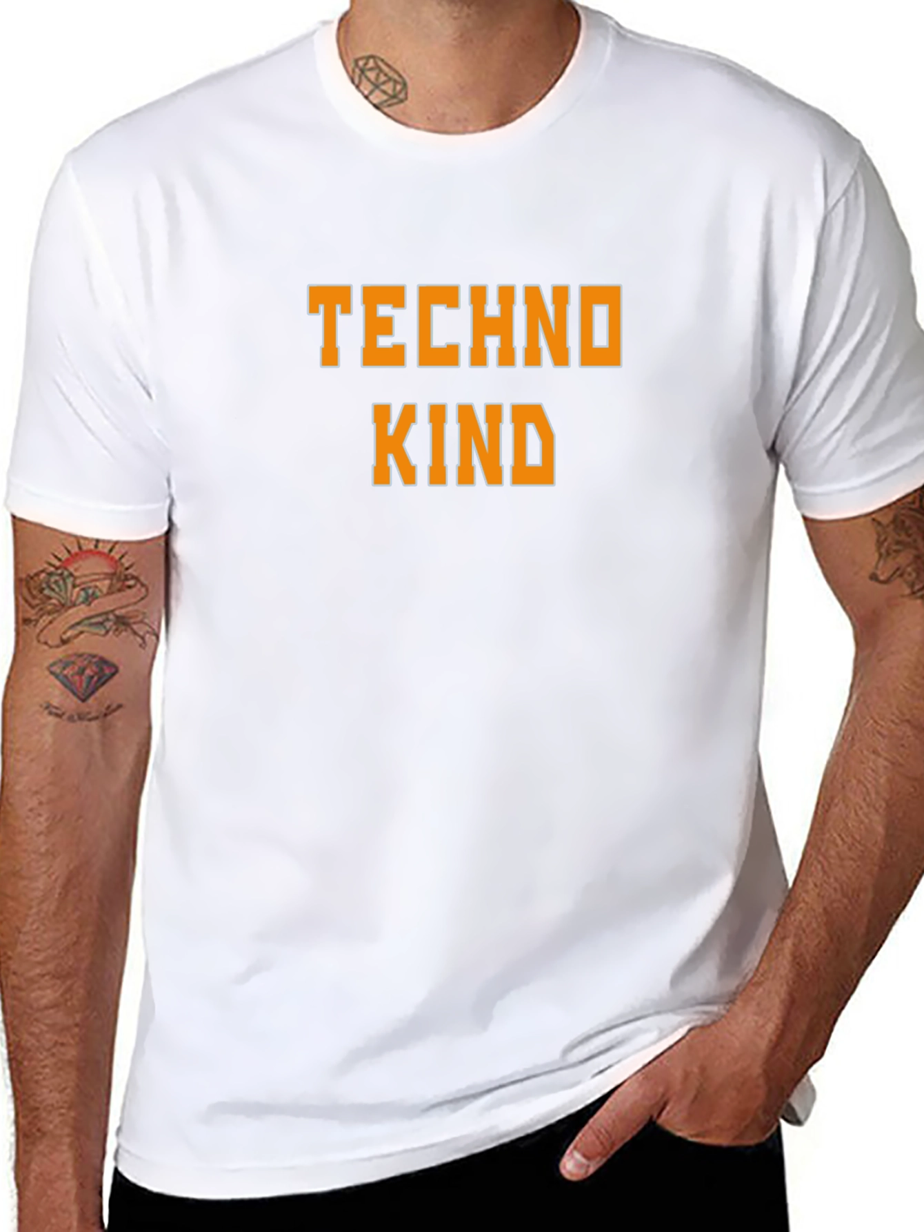 Techno Kind Black T-Shirt
