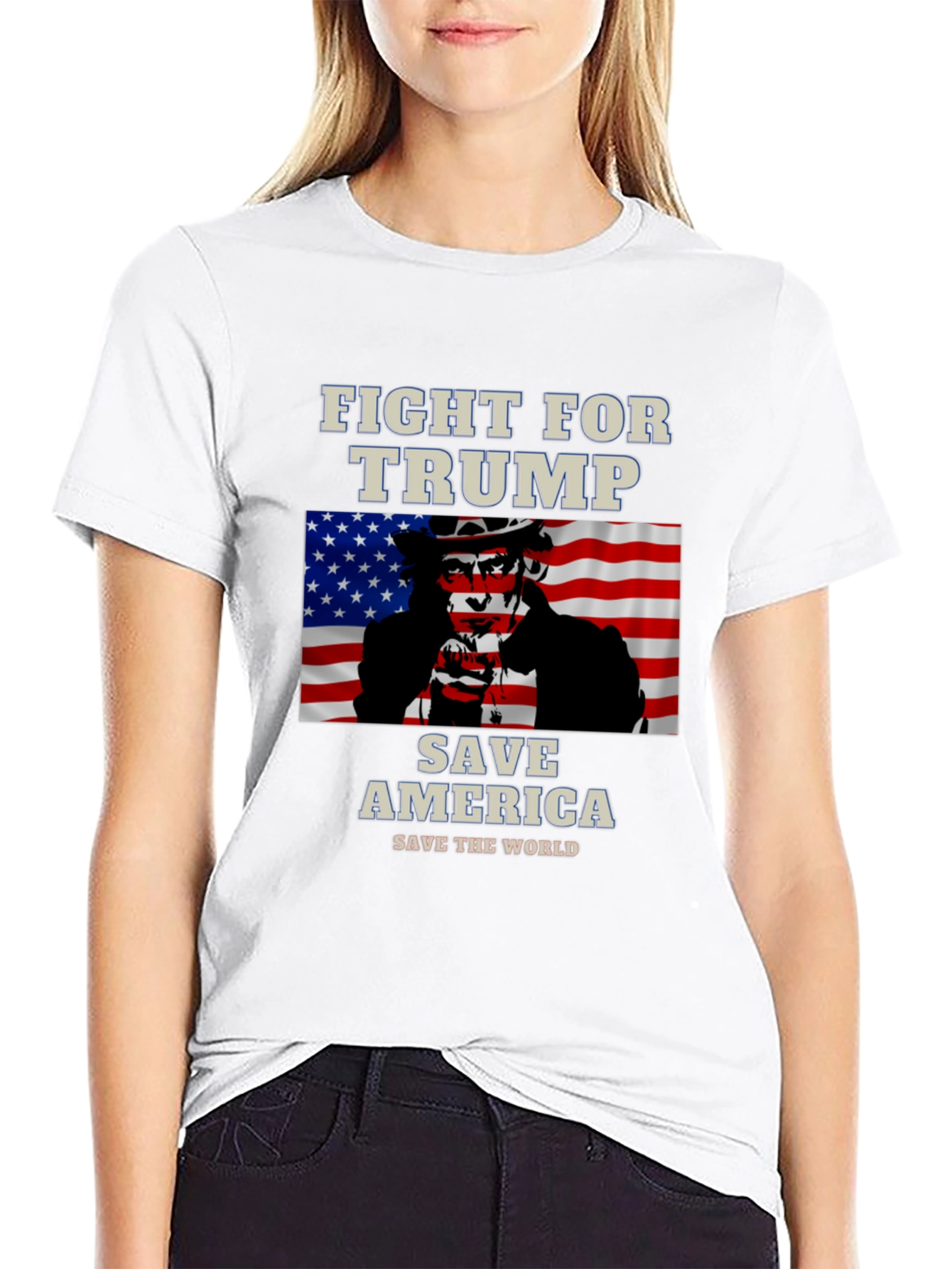 Fight For Trump T-Shirt Save America