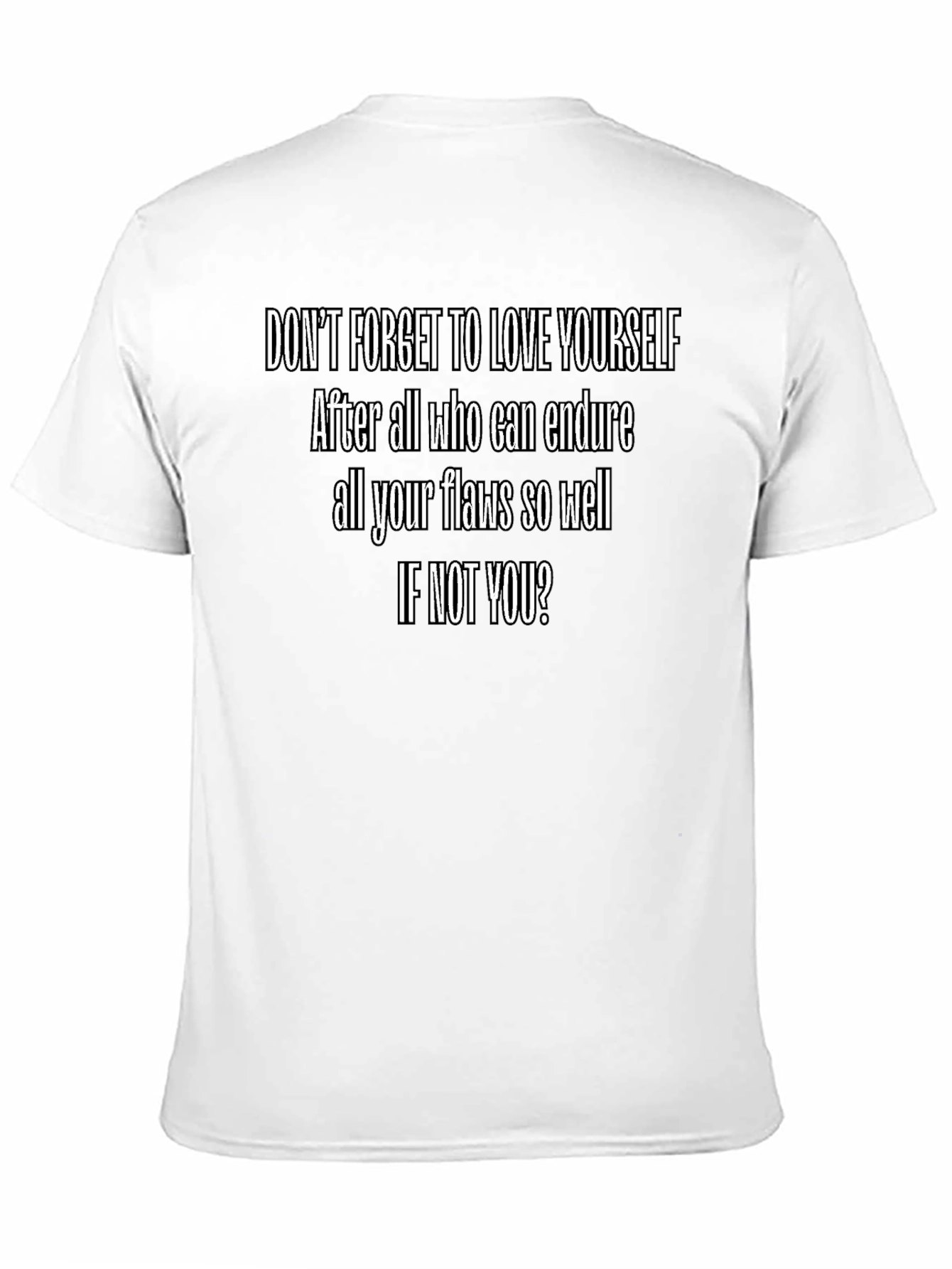 Love Yourself Graphic Tee - Motivational T-Shirt