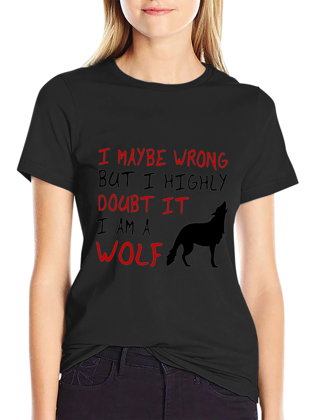 I Am A Wolf Graphic T-Shirt