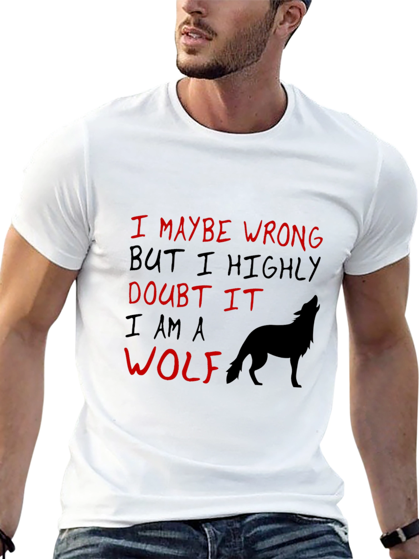I Am A Wolf Graphic T-Shirt