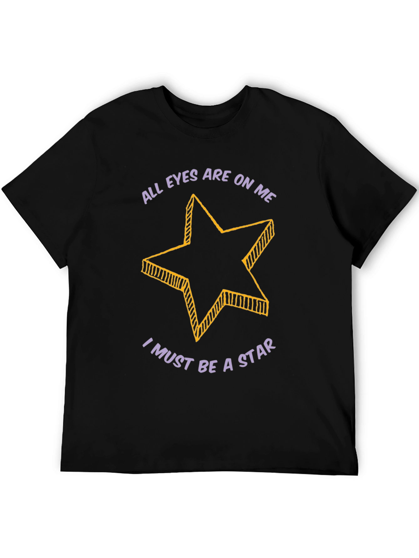 All Eyes On Me Star Graphic T-Shirt