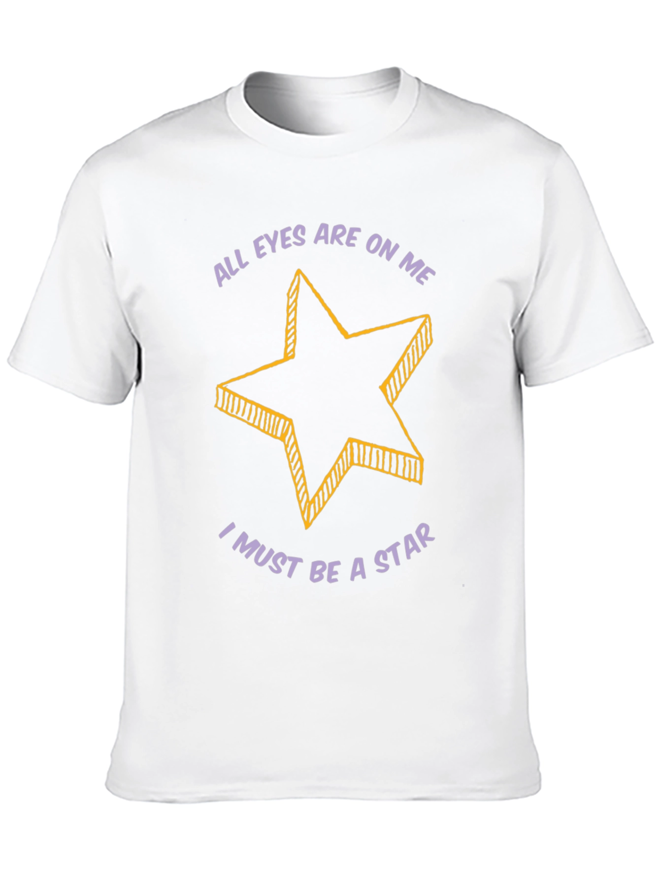 All Eyes On Me Star Graphic T-Shirt