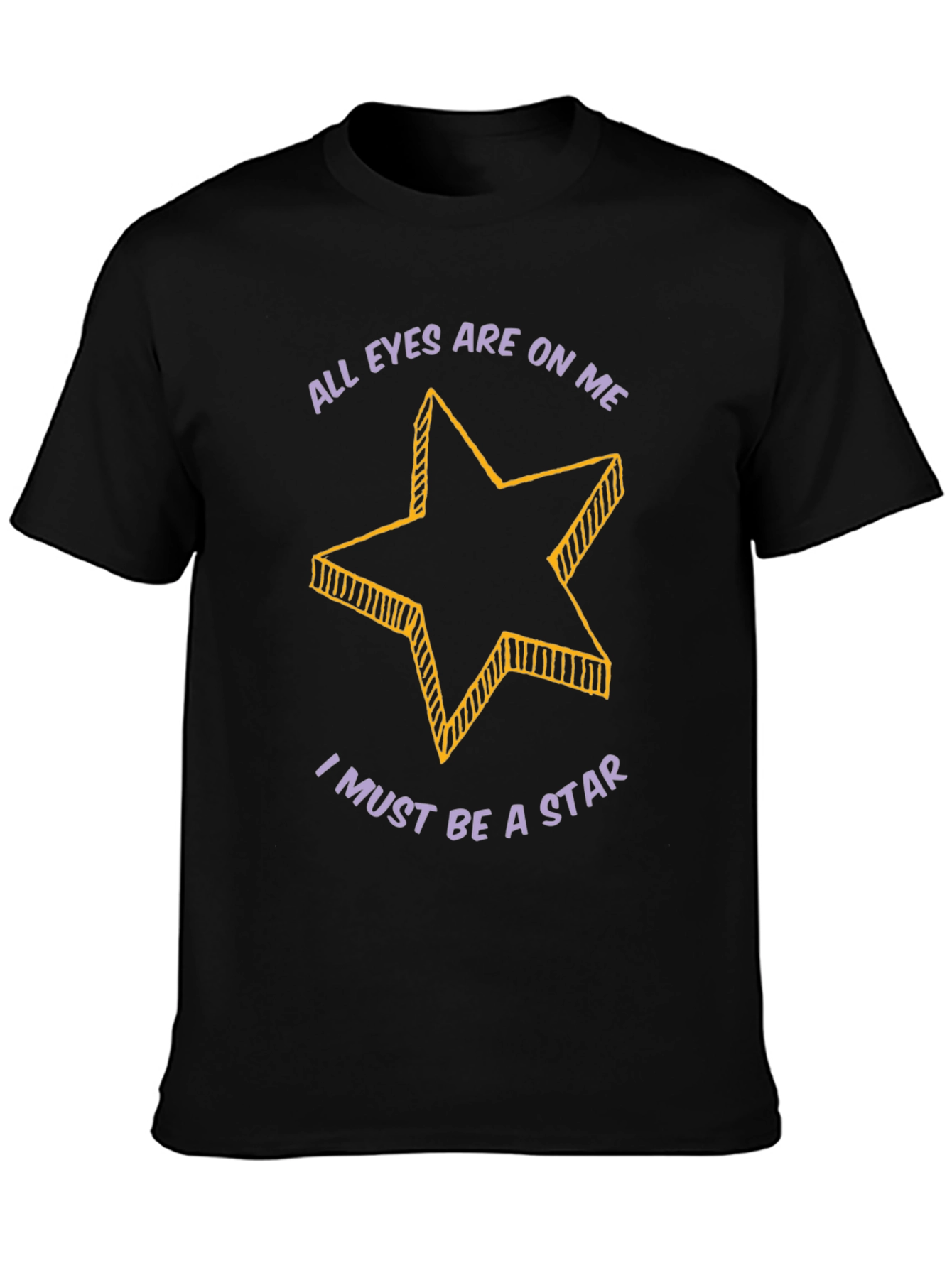 All Eyes On Me Star Graphic T-Shirt