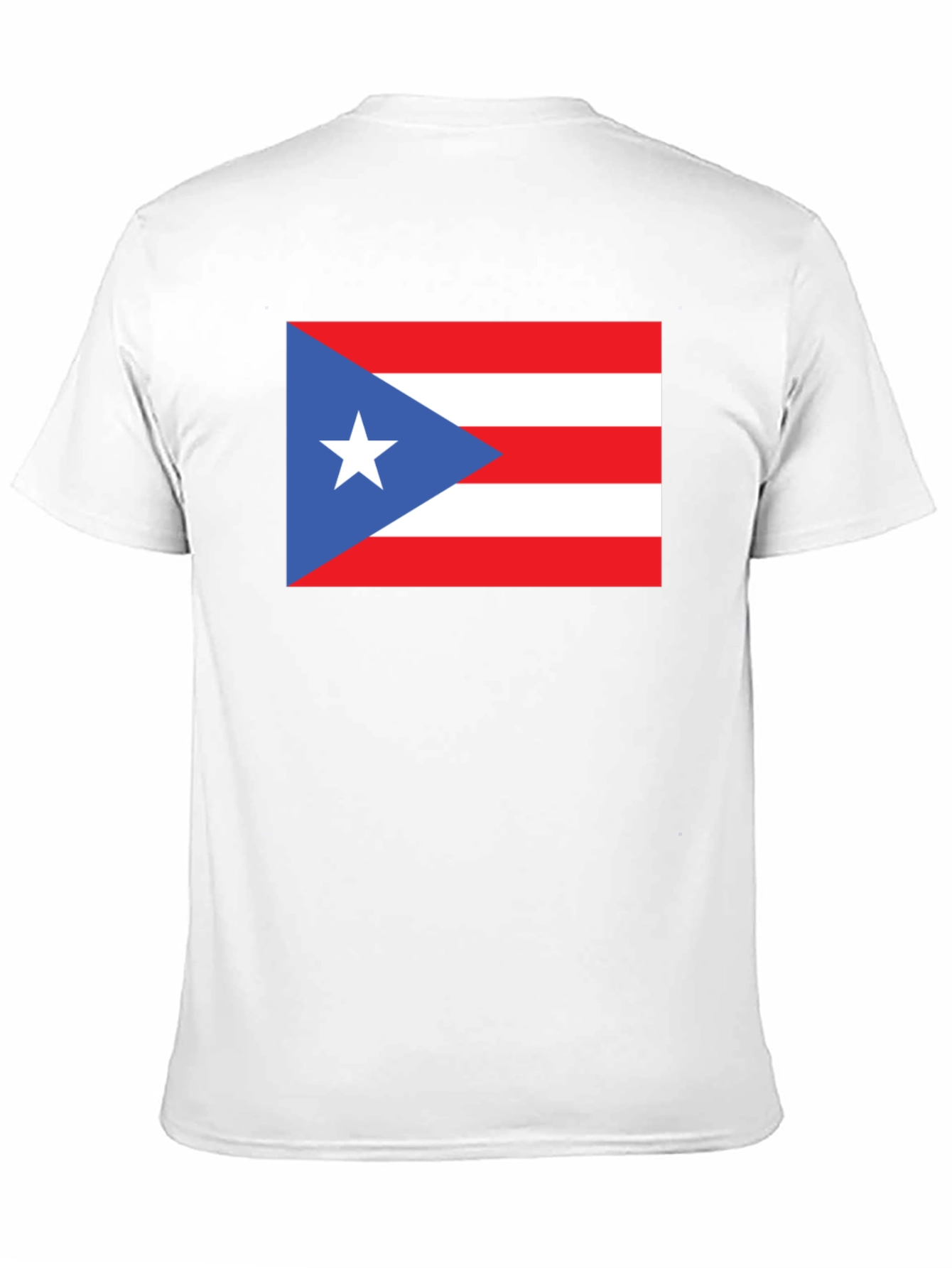 Puerto Rico Flag Graphic Tee - Black