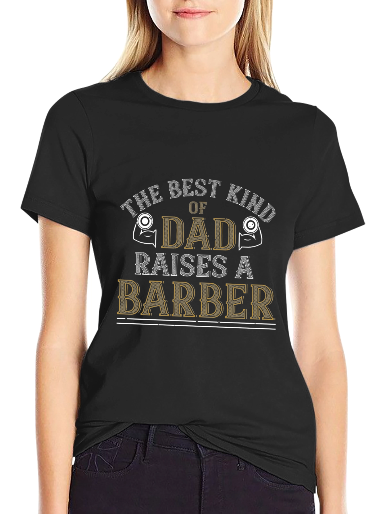 Best Kind of Dad Raises a Barber T-Shirt