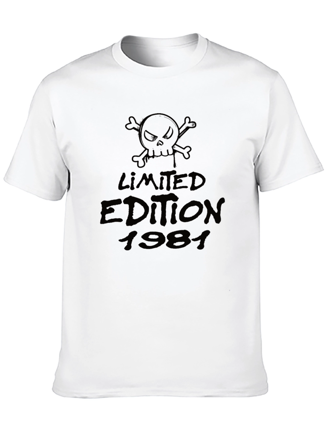 Limited Edition 1981 Skull Graphic T-Shirt