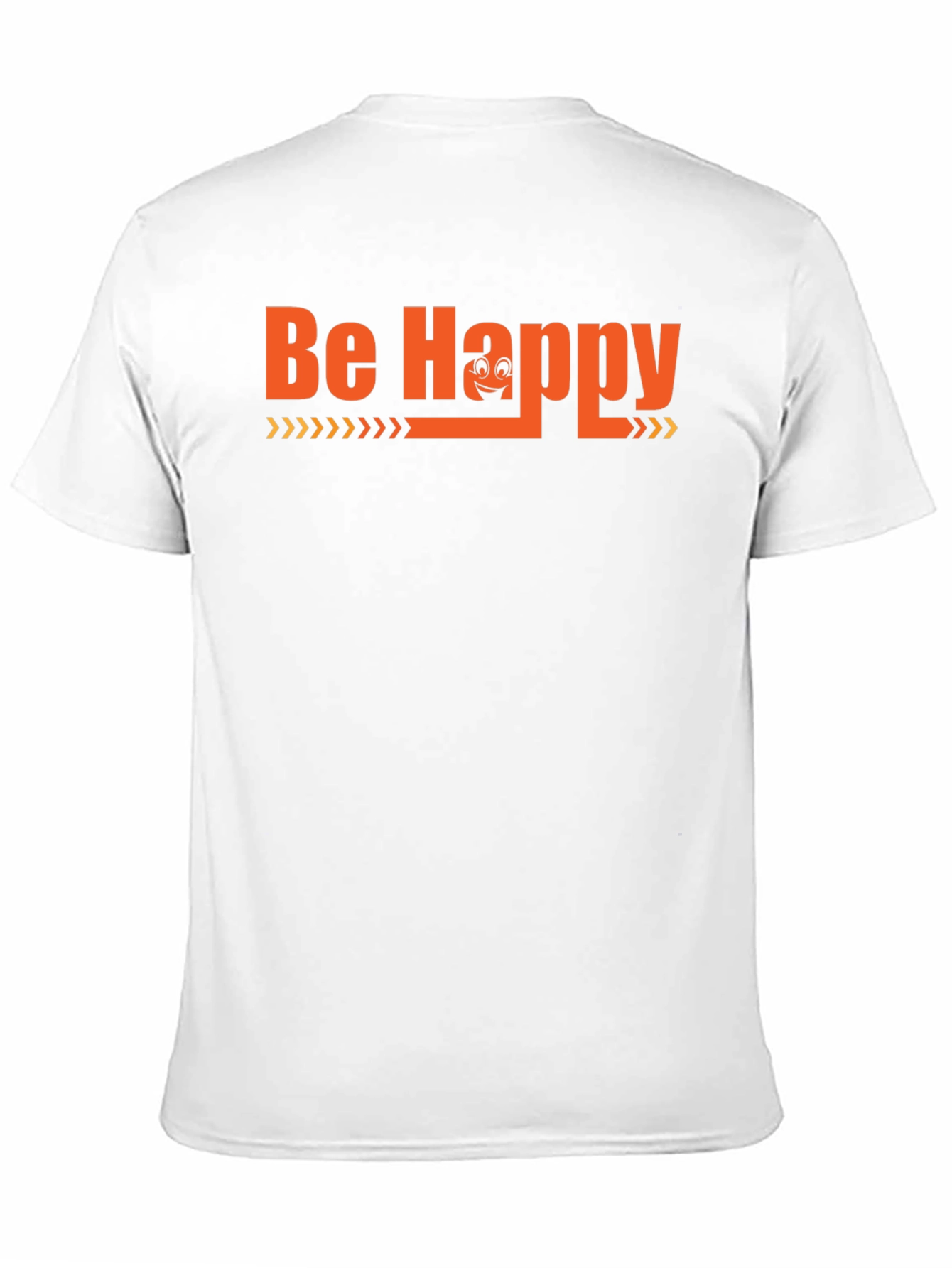 Be Happy Graphic Tee - Black