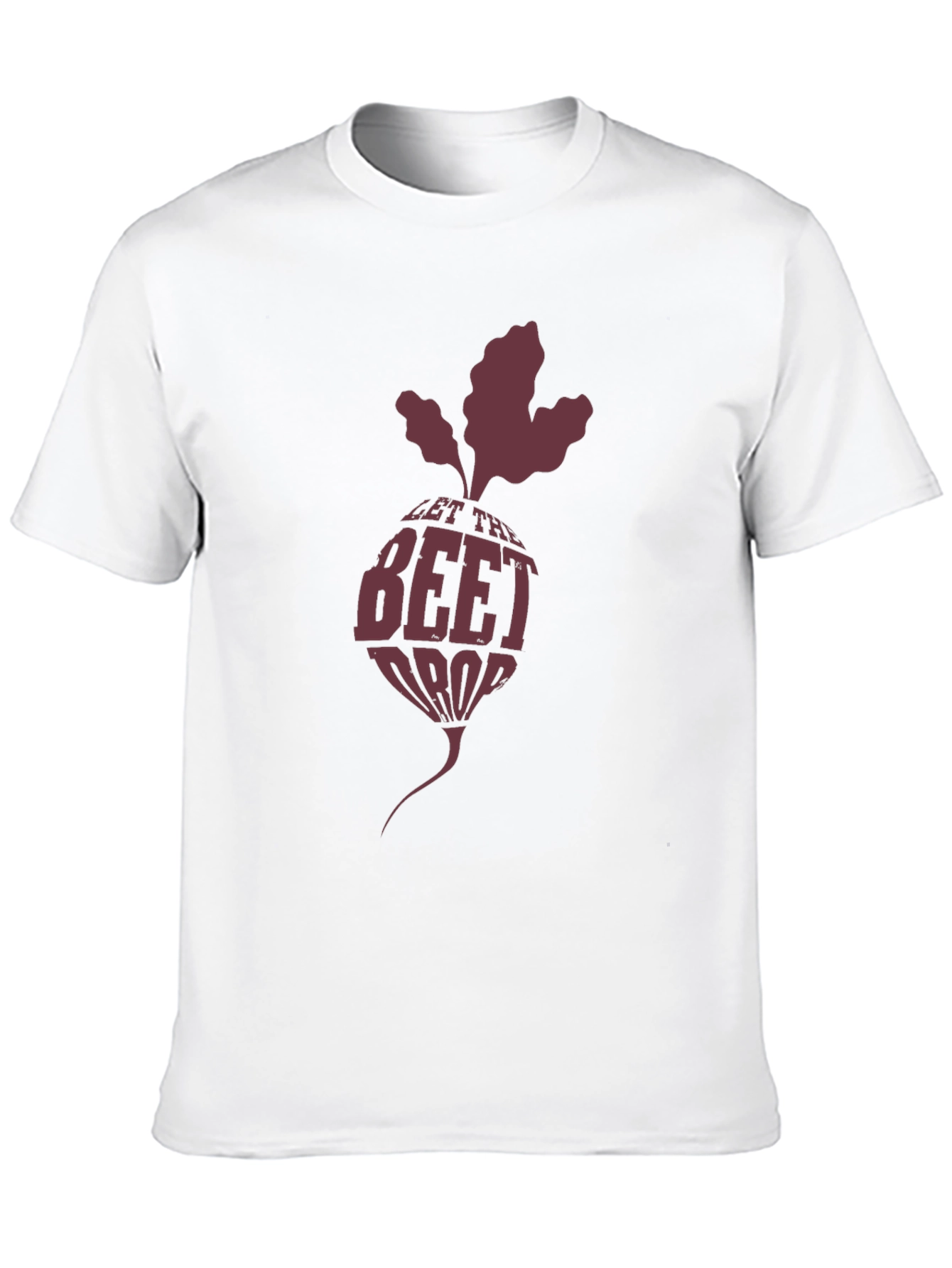 Let the Beet Drop Black Graphic Tee
