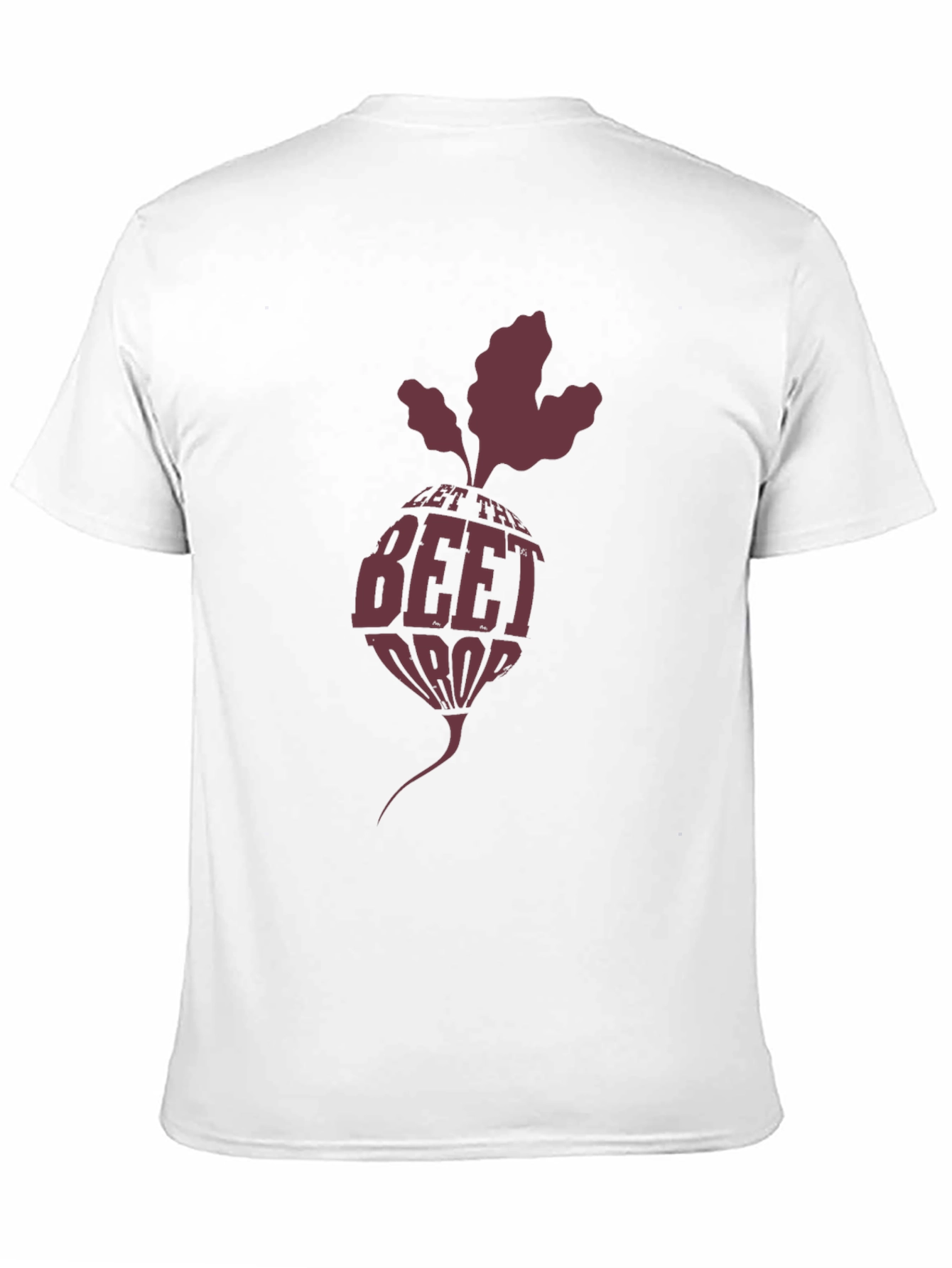 Let the Beet Drop Black Graphic Tee