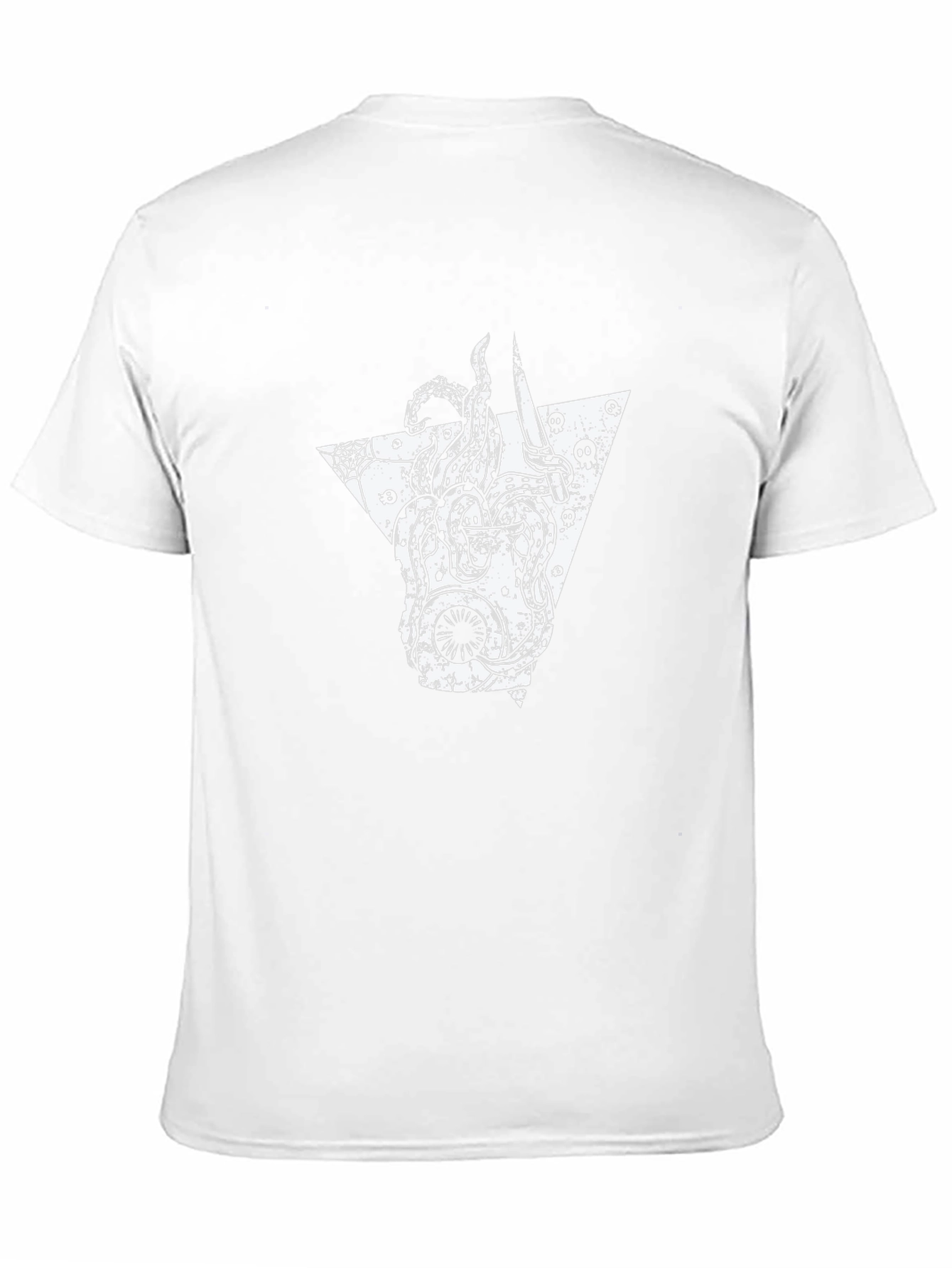 Octopus Guitar Black T-Shirt - Edgy Graphic Tee