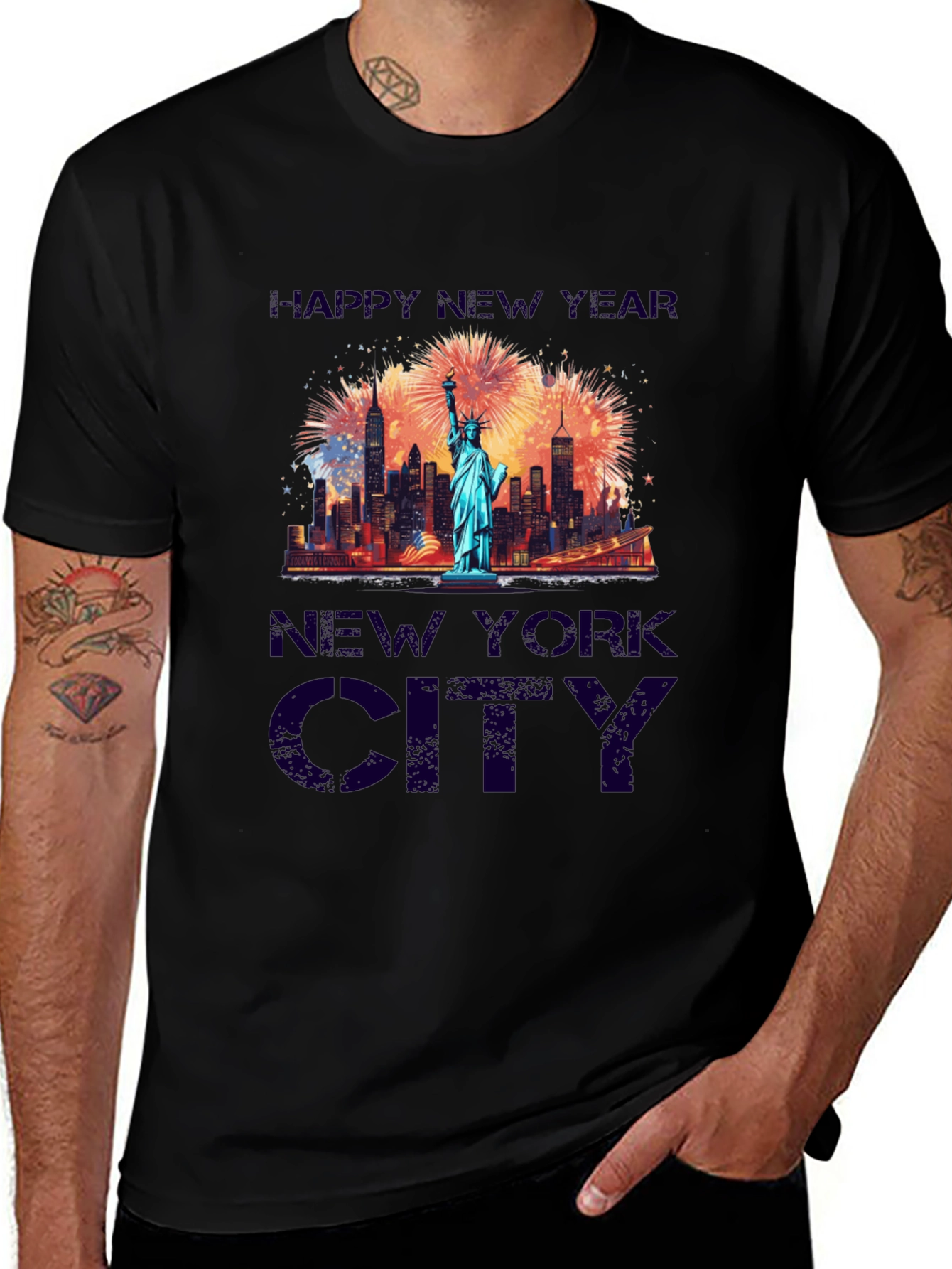 Happy New Year New York City T-Shirt
