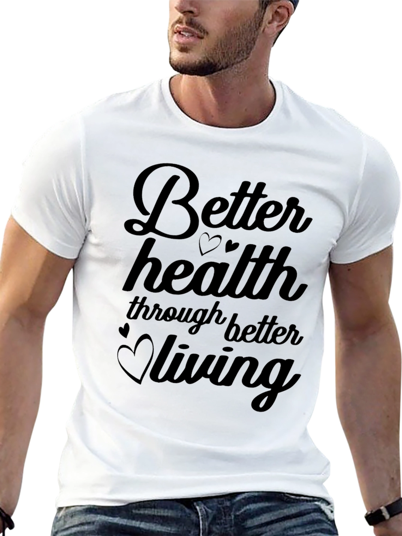 Better Health Graphic Tee - Soft Cotton Blend