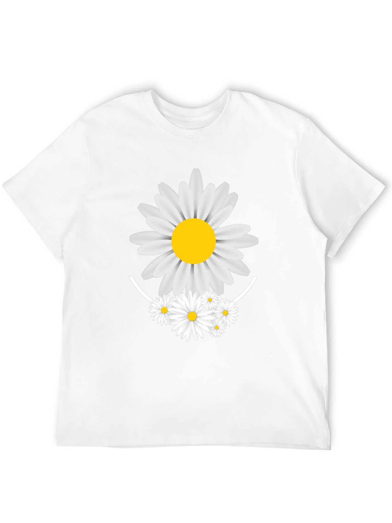 Daisy Graphic Black T-Shirt