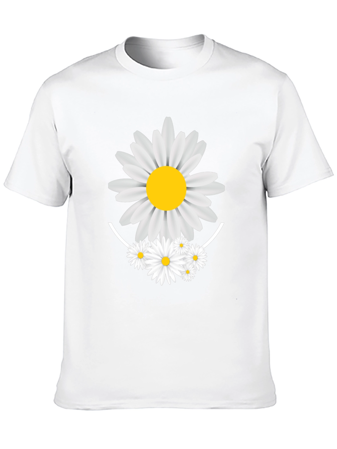 Daisy Graphic Black T-Shirt