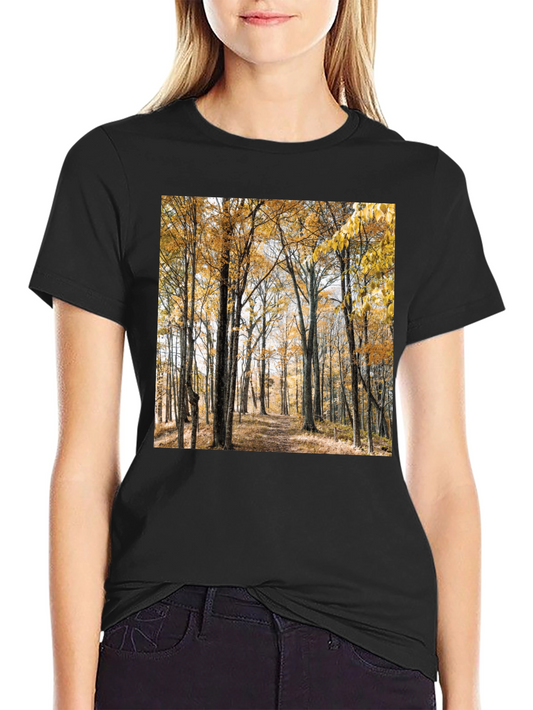 Autumn Forest Print T-Shirt