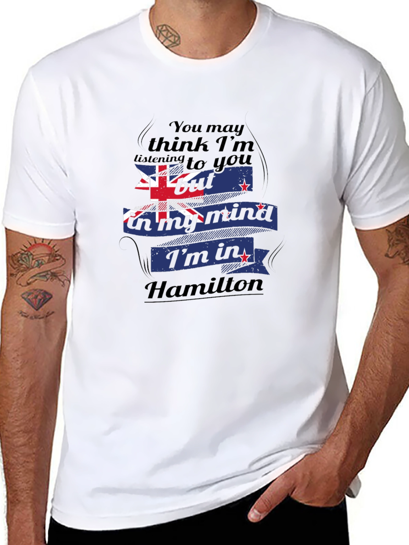 Hamilton New Zealand Mind T-Shirt