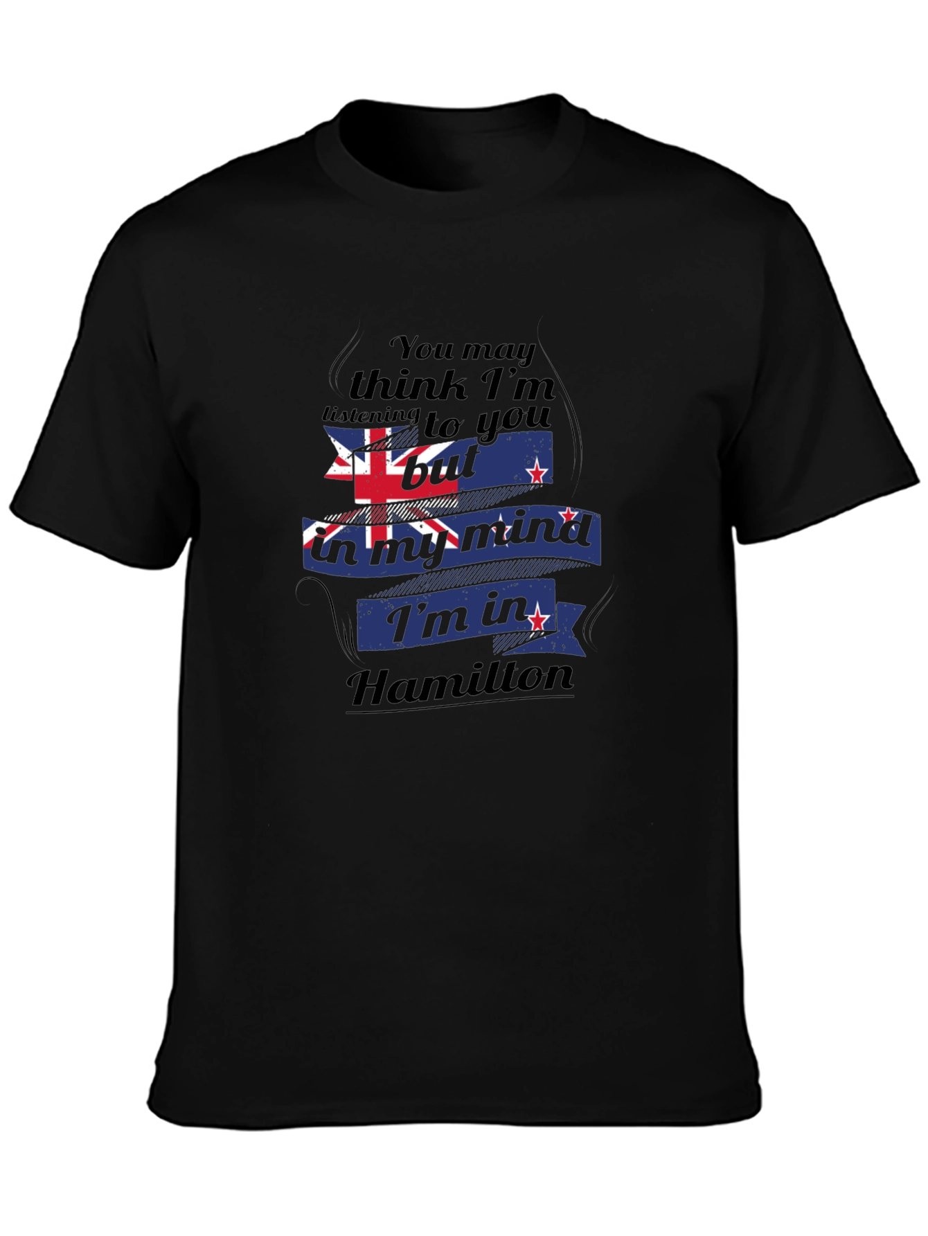 Hamilton New Zealand Mind T-Shirt