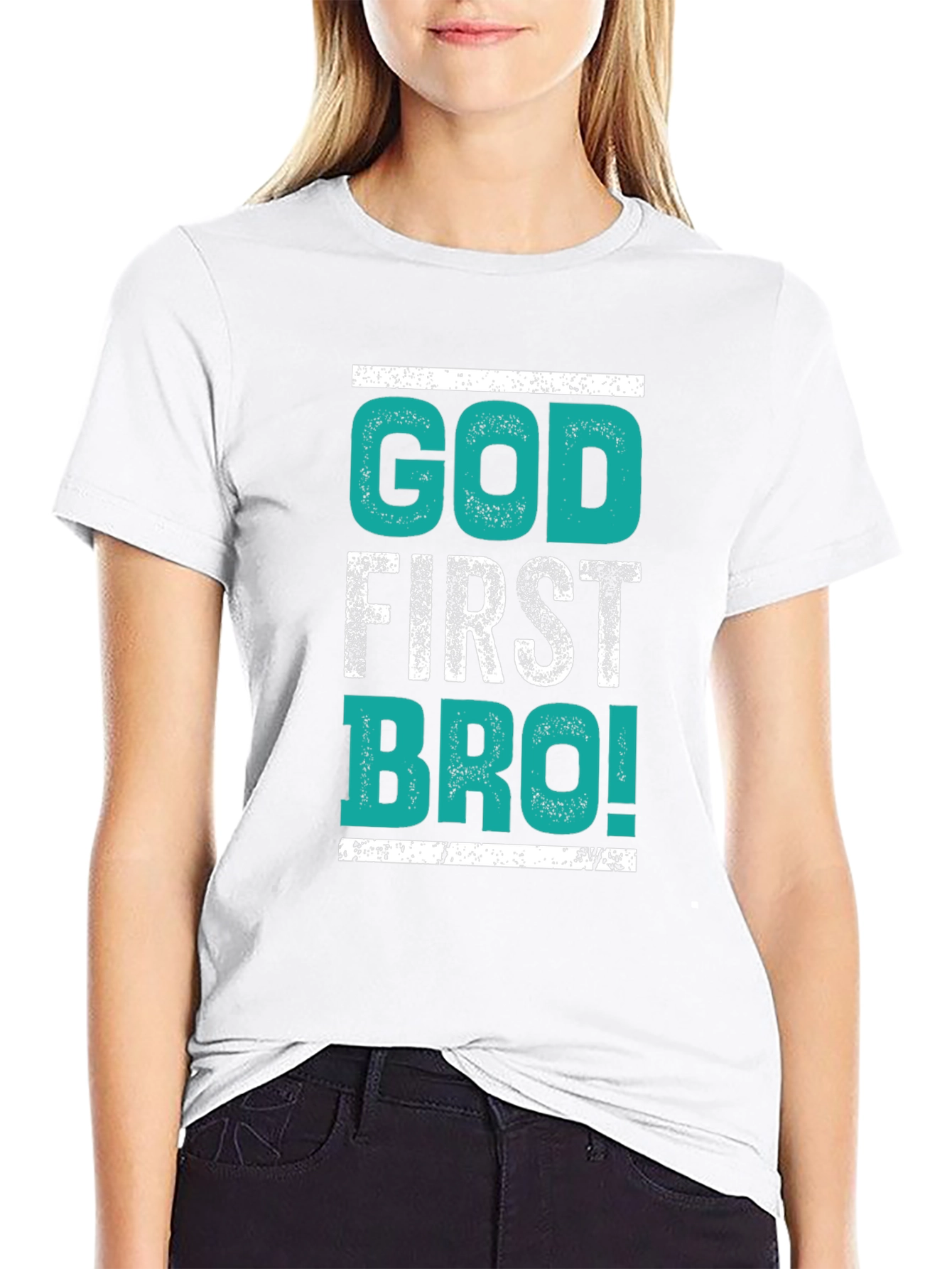 God First Bro! Graphic T-Shirt