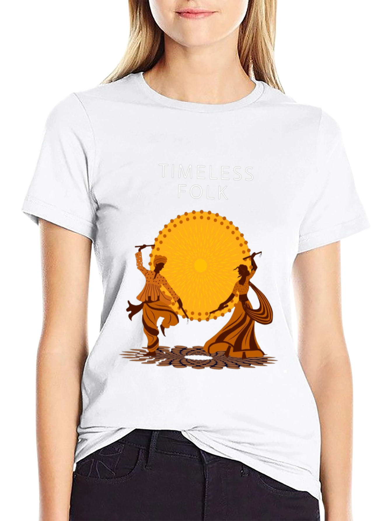 Timeless Folk Graphic T-Shirt
