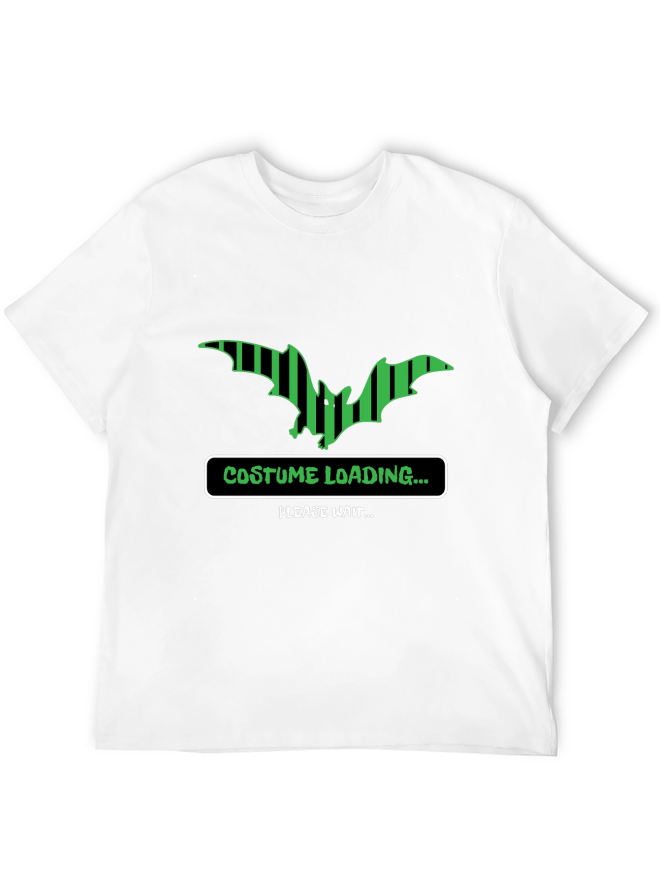 Costume Loading Bat Graphic T-Shirt