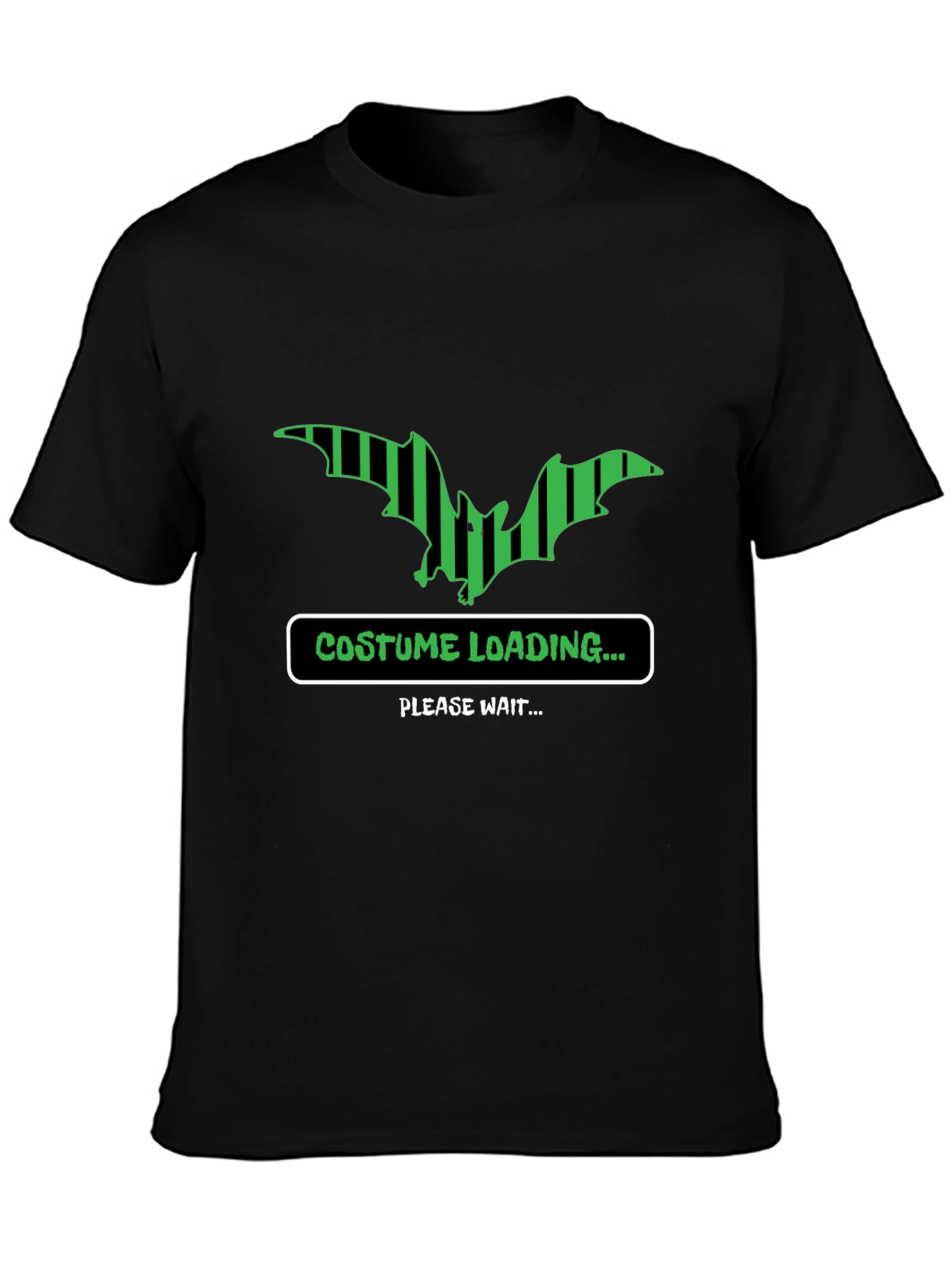 Costume Loading Bat Graphic T-Shirt