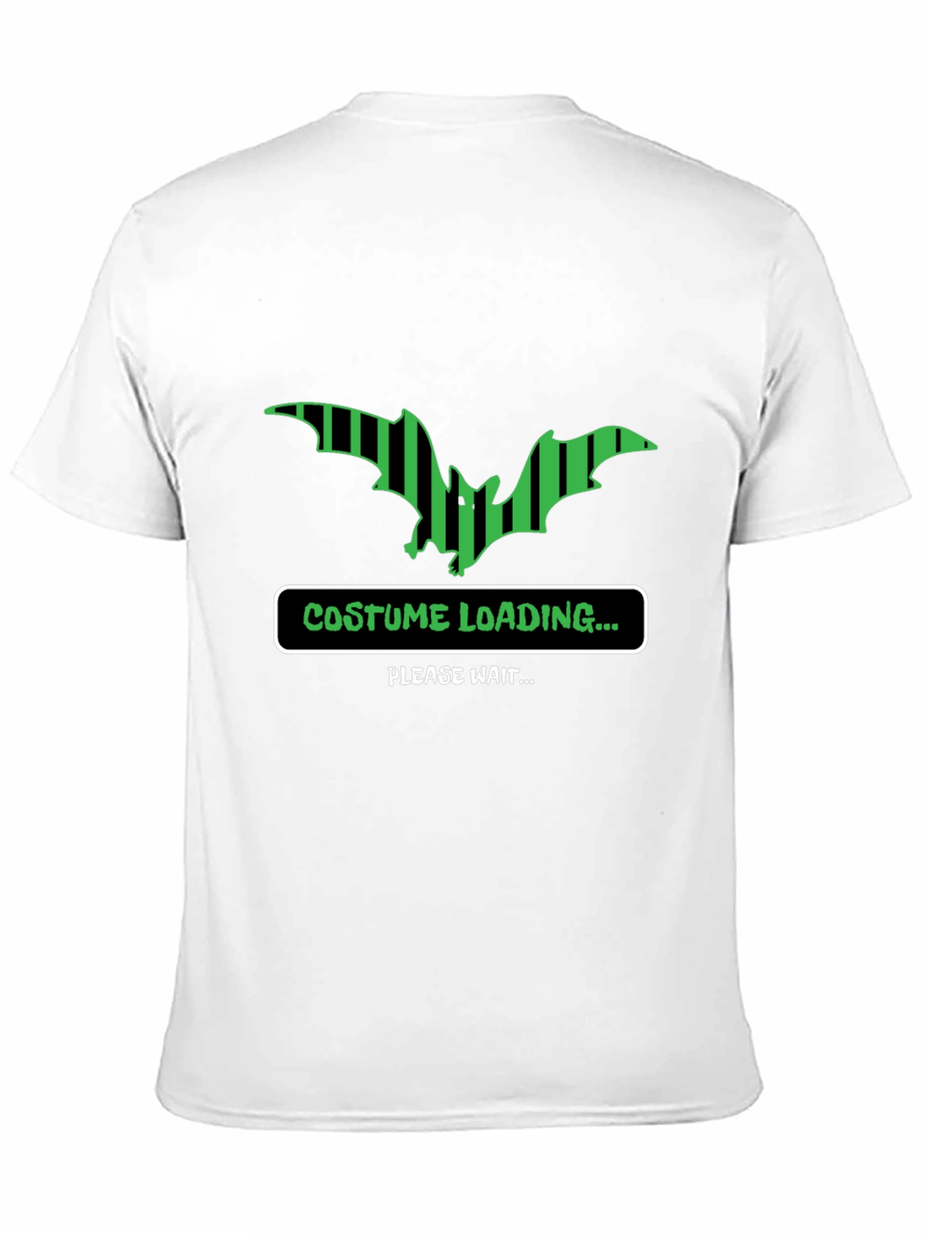Costume Loading Bat Graphic T-Shirt