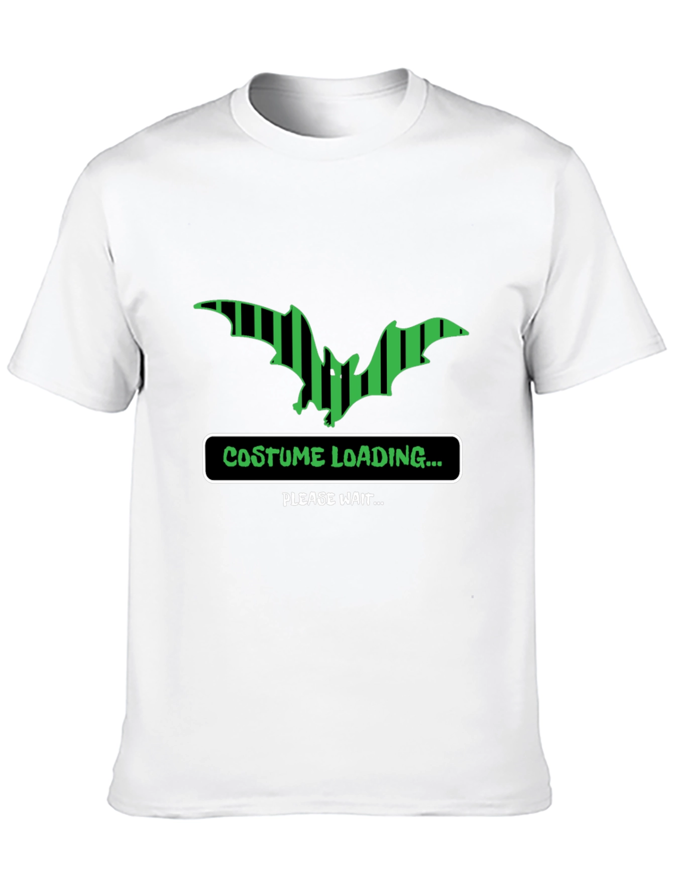 Costume Loading Bat Graphic T-Shirt