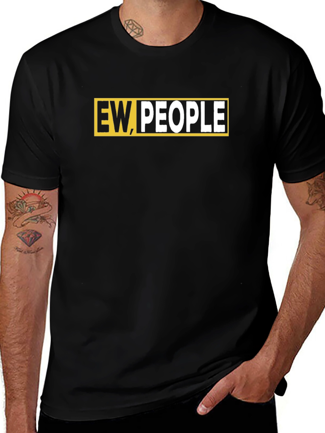 Ew People T-Shirt - Funny Graphic Tee