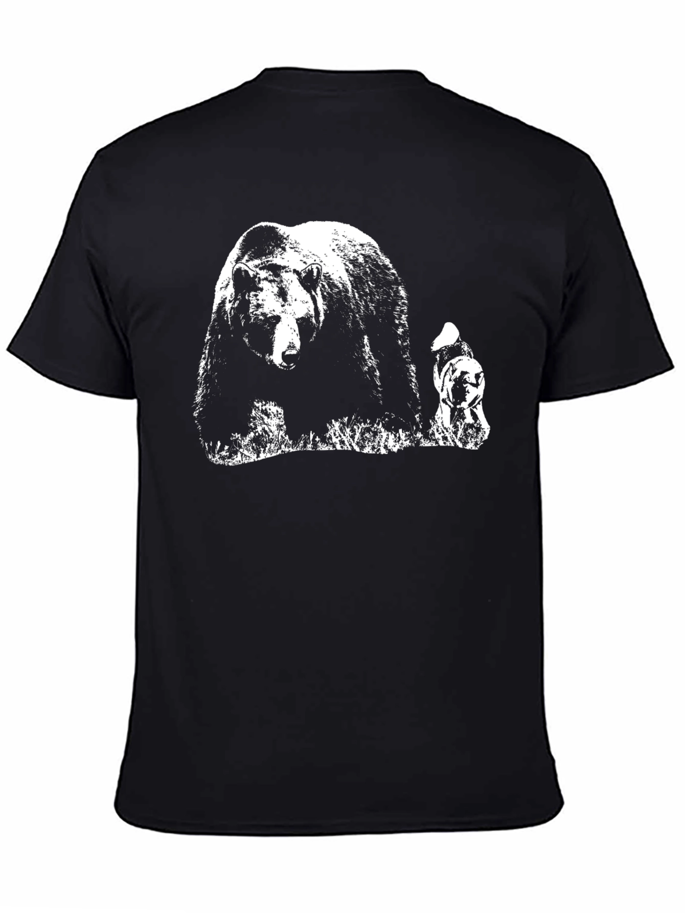 Black Bear Graphic T-Shirt - Nature Lovers Tee