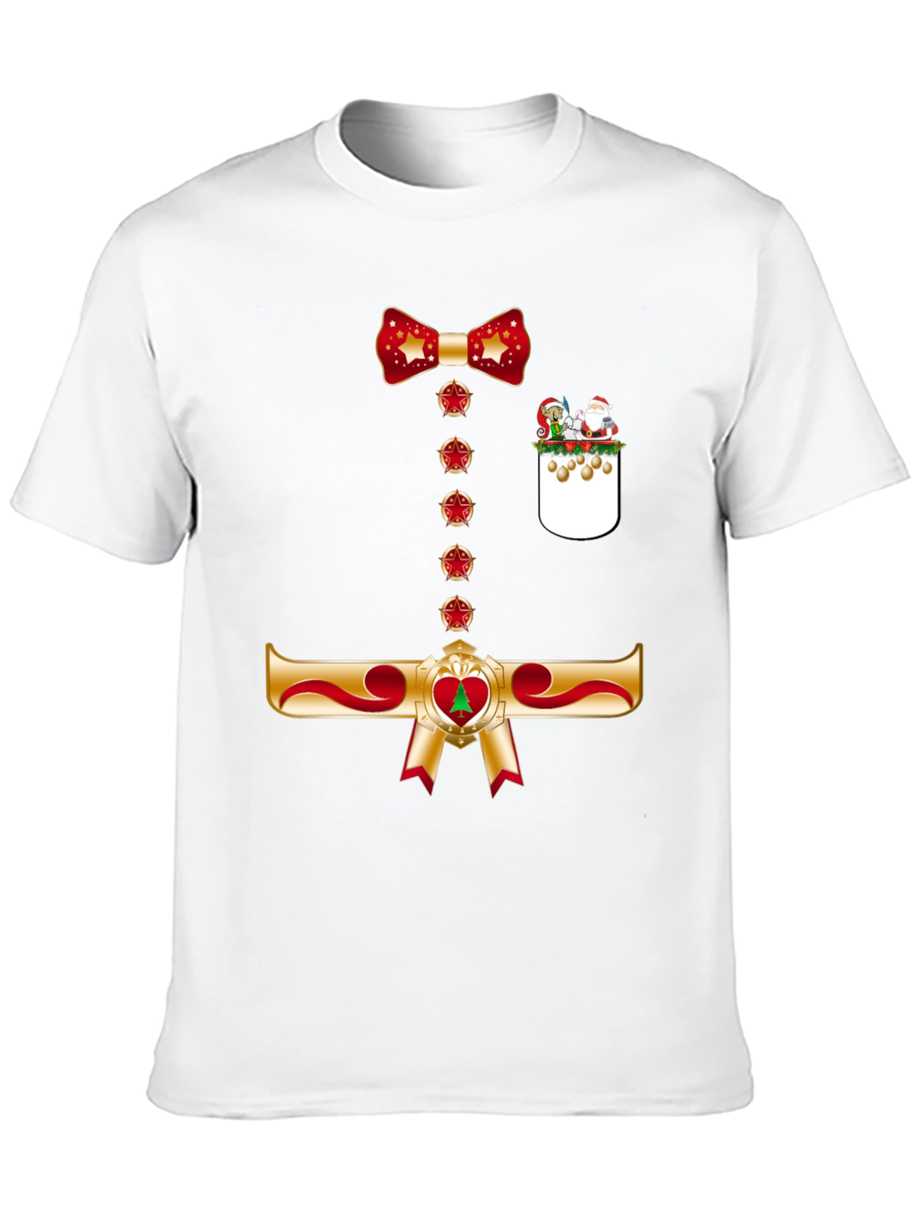 Festive Bowtie Christmas T-Shirt