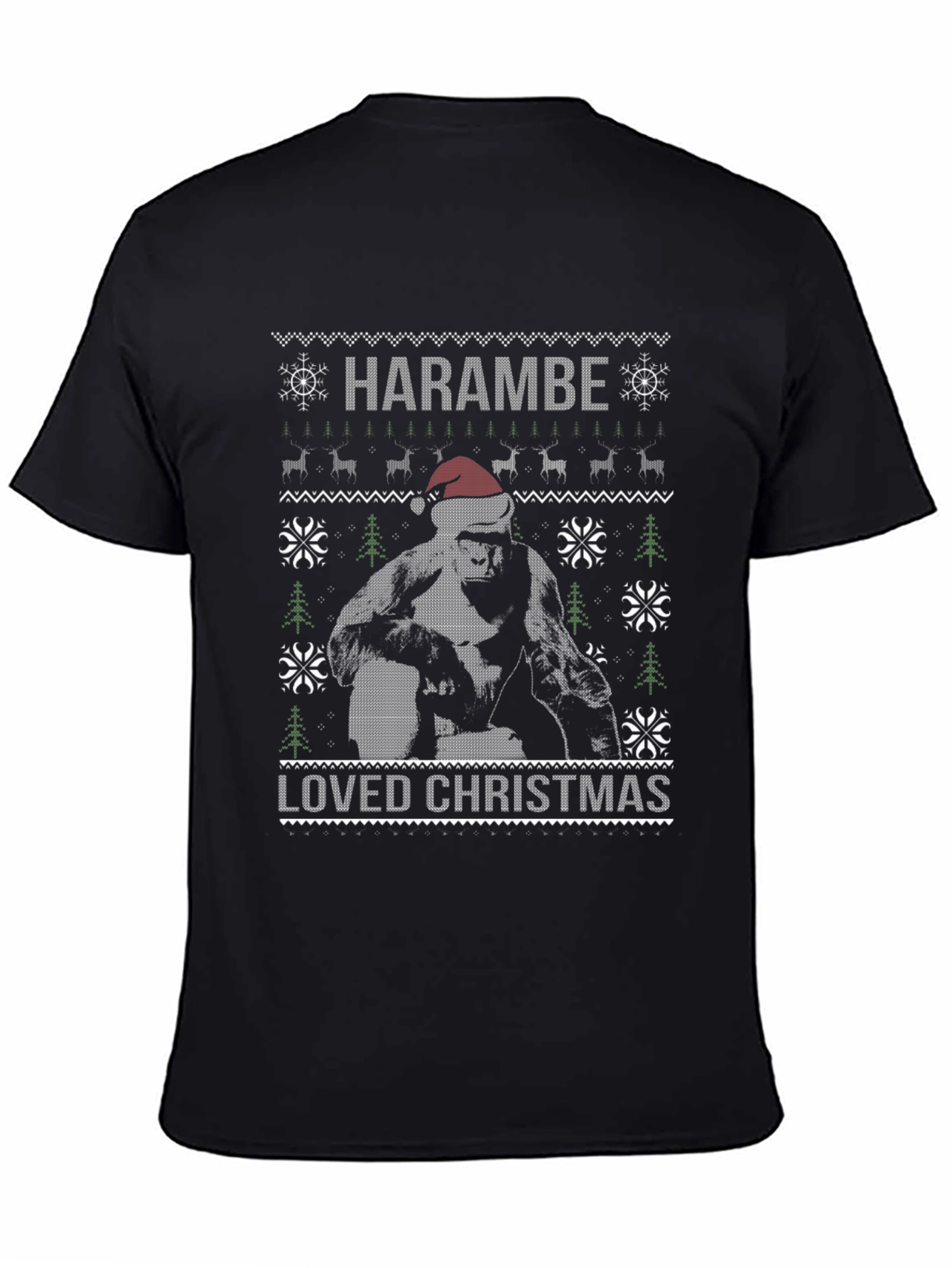Harambe Loved Christmas T-Shirt