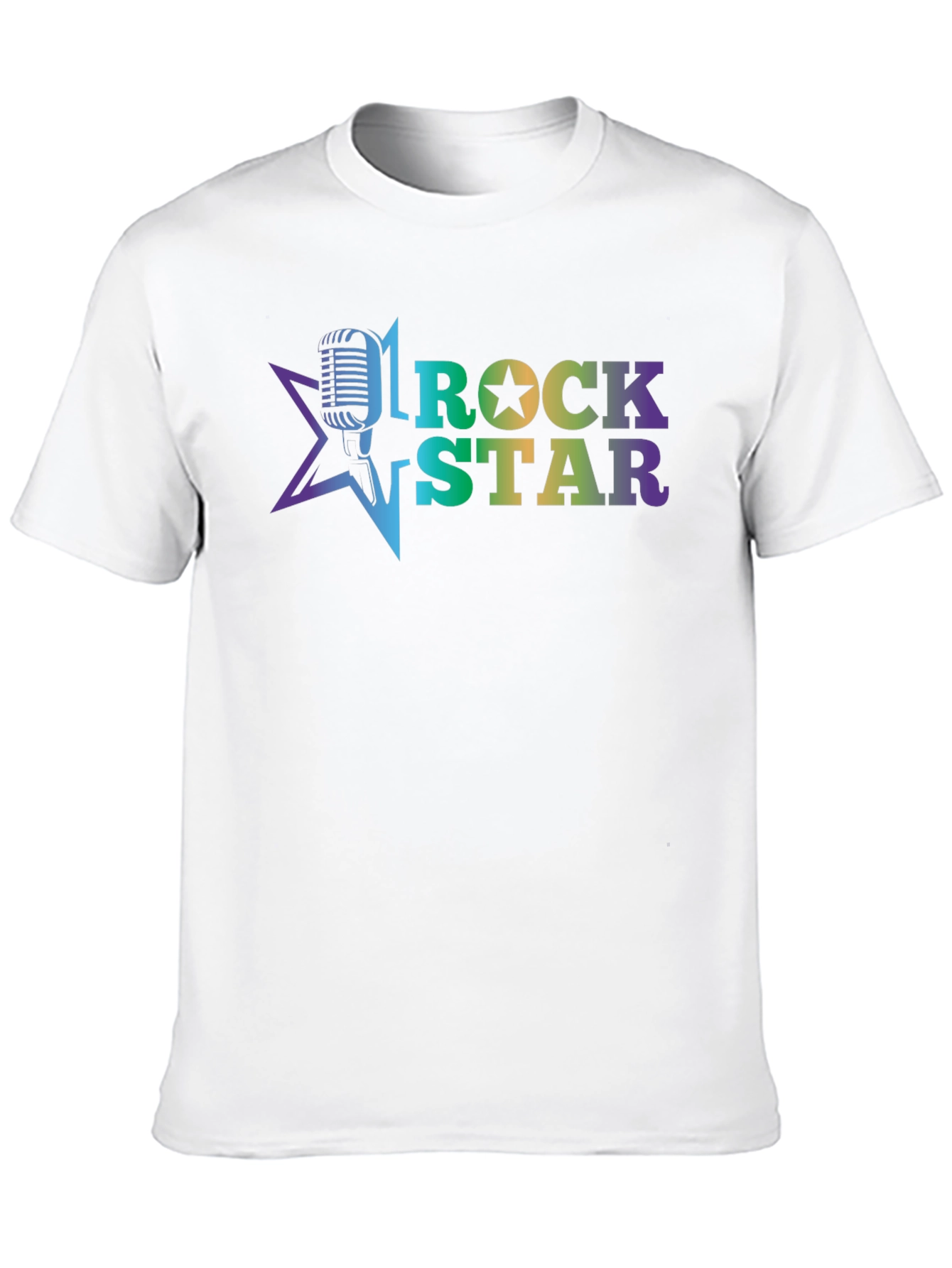 Rock Star Graphic Tee - Black Unisex T-Shirt