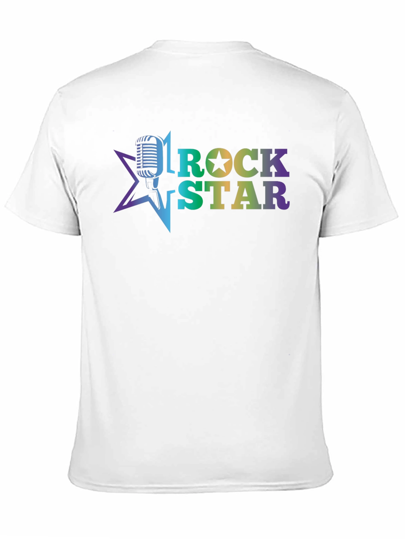 Rock Star Graphic Tee - Black Unisex T-Shirt
