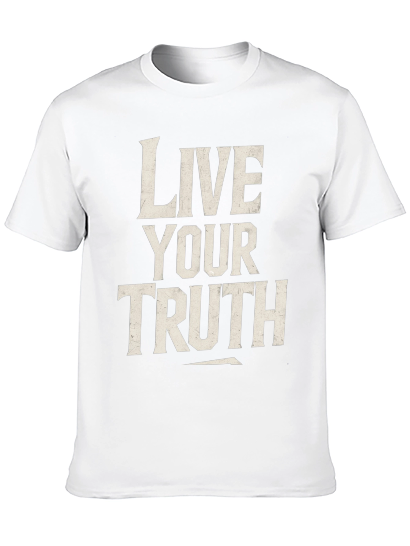 Live Your Truth Graphic Tee - Black Unisex T-Shirt