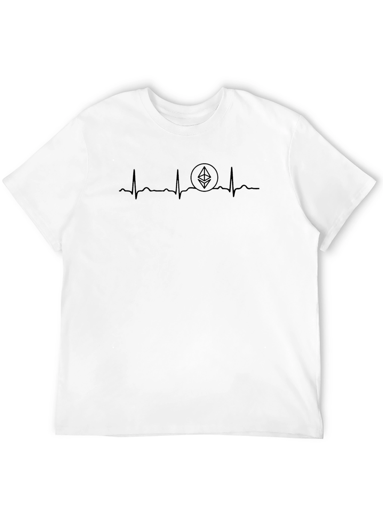 Ethereum Heartbeat T-Shirt - Crypto Lover Tee