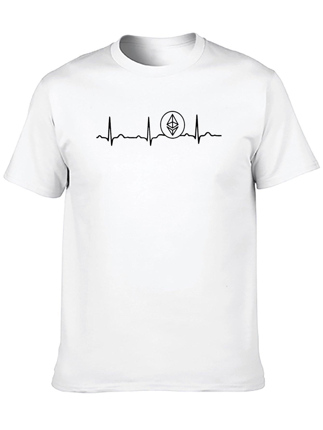 Ethereum Heartbeat T-Shirt - Crypto Lover Tee