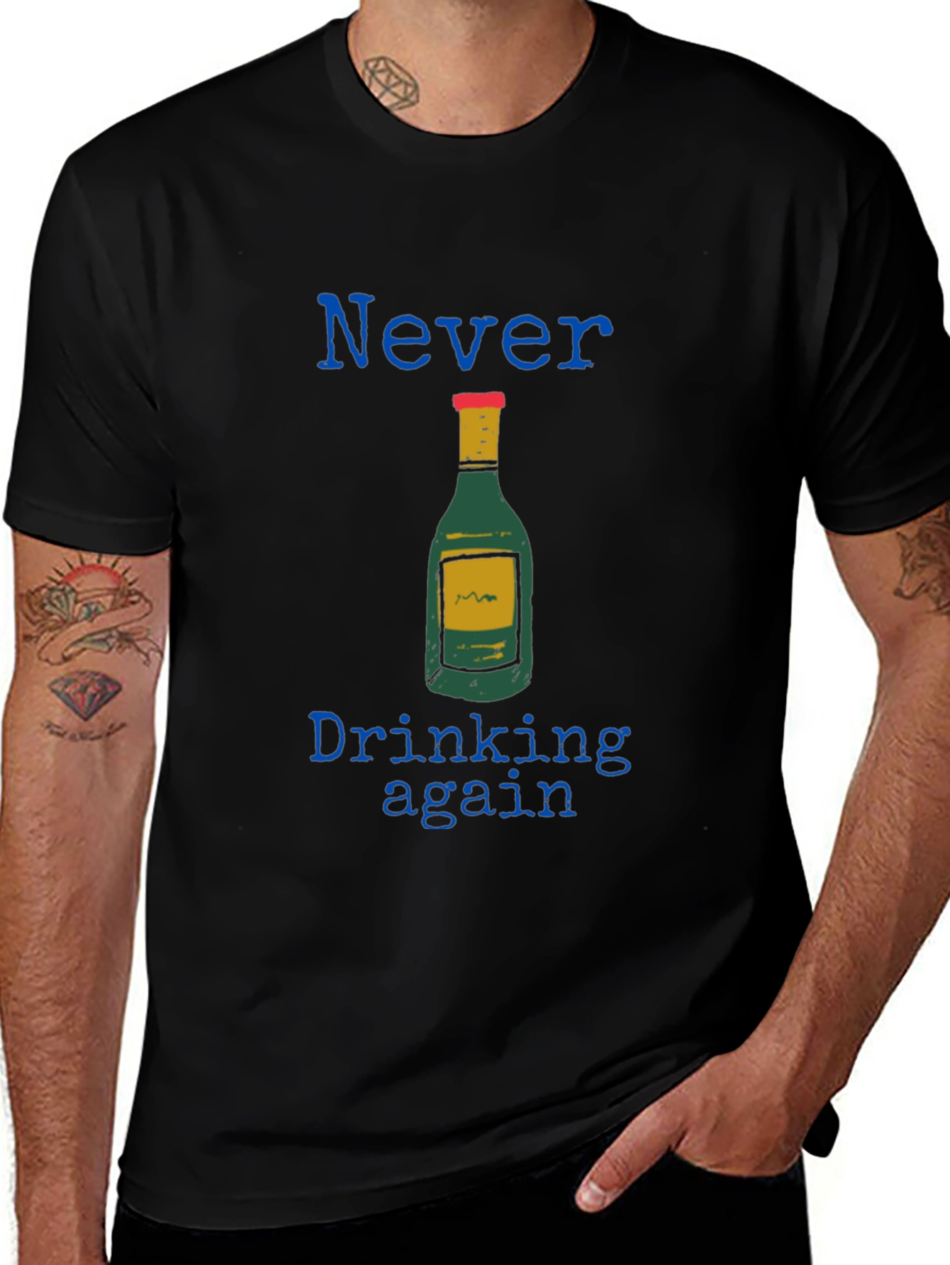 Never Drinking Again Graphic Tee